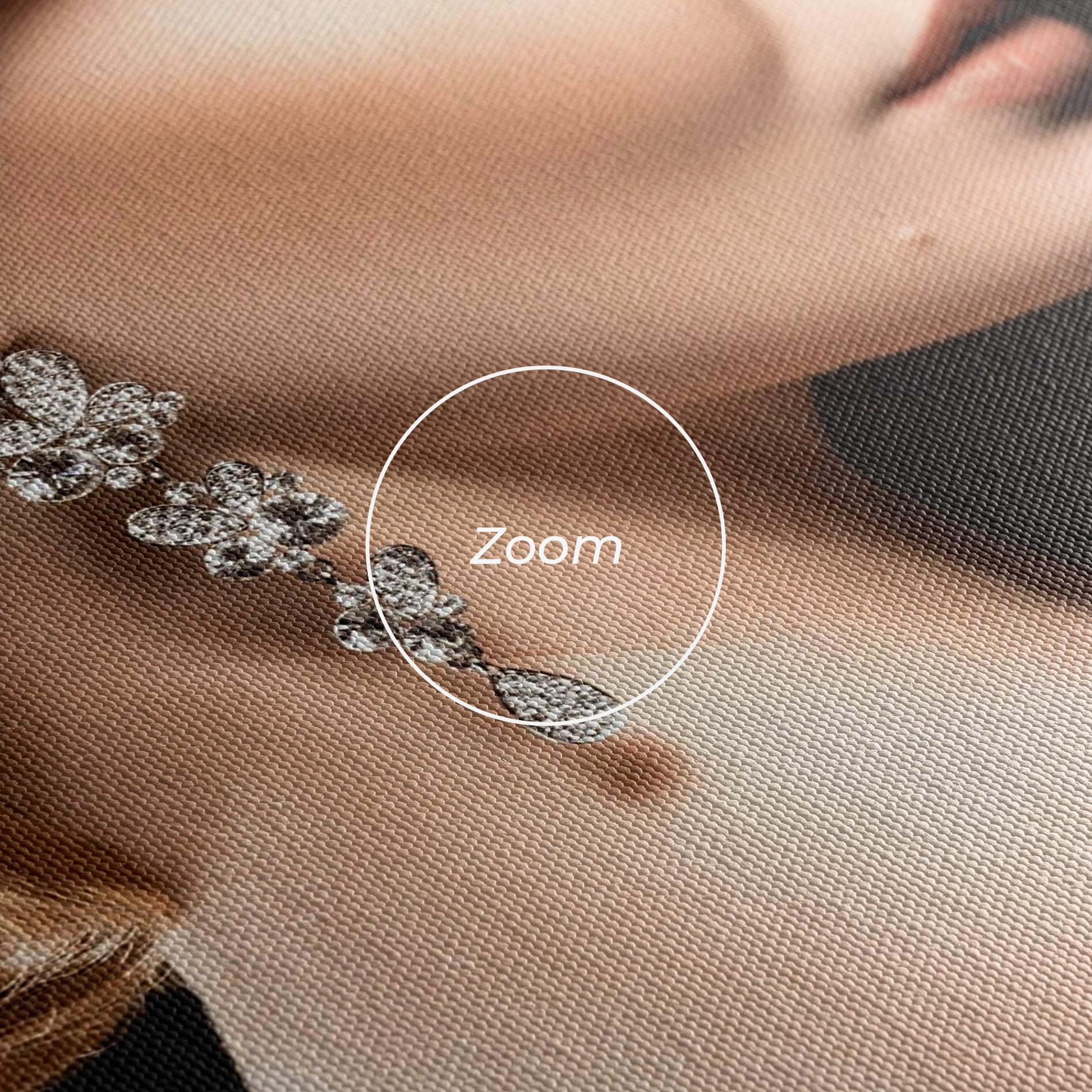 Obraz na Płótnie Elegant Earrings mockup 3