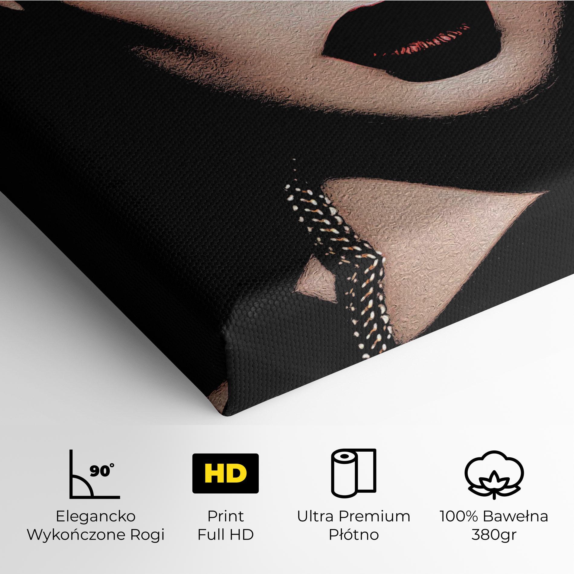 Obraz na Płótnie Gold Necklace mockup 4