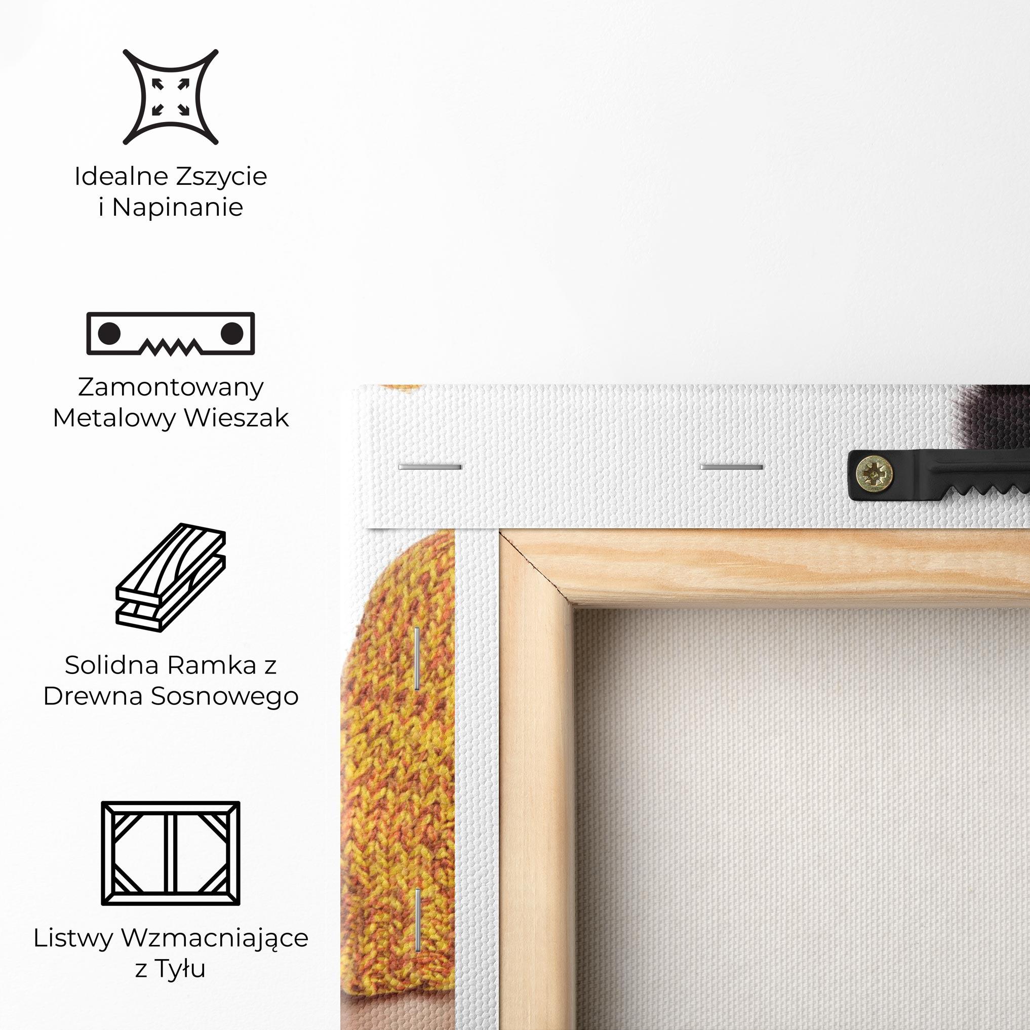 Obraz na Płótnie Gold Accessories mockup 5