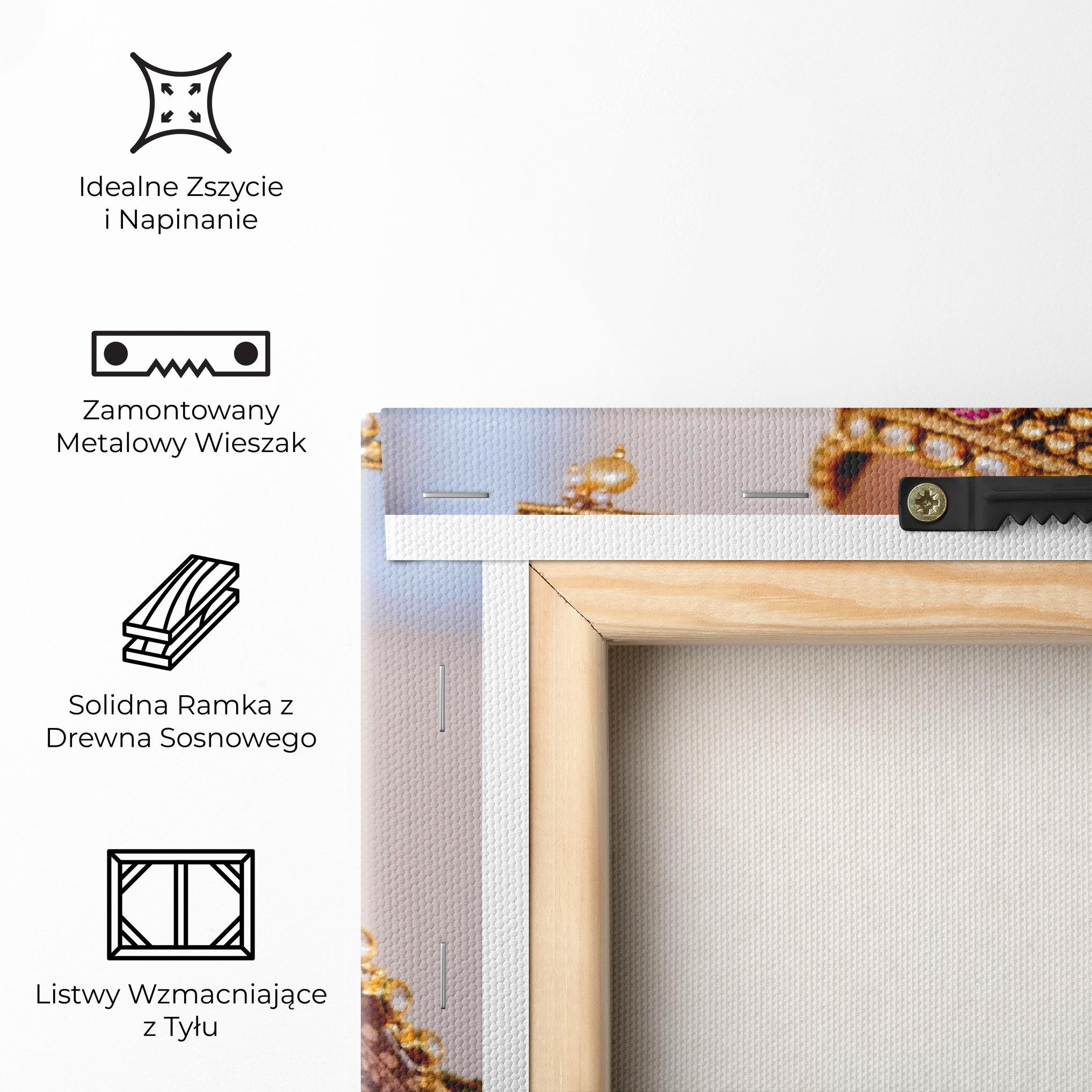 Obraz na Płótnie Gold Beautiful Jewelry mockup 5