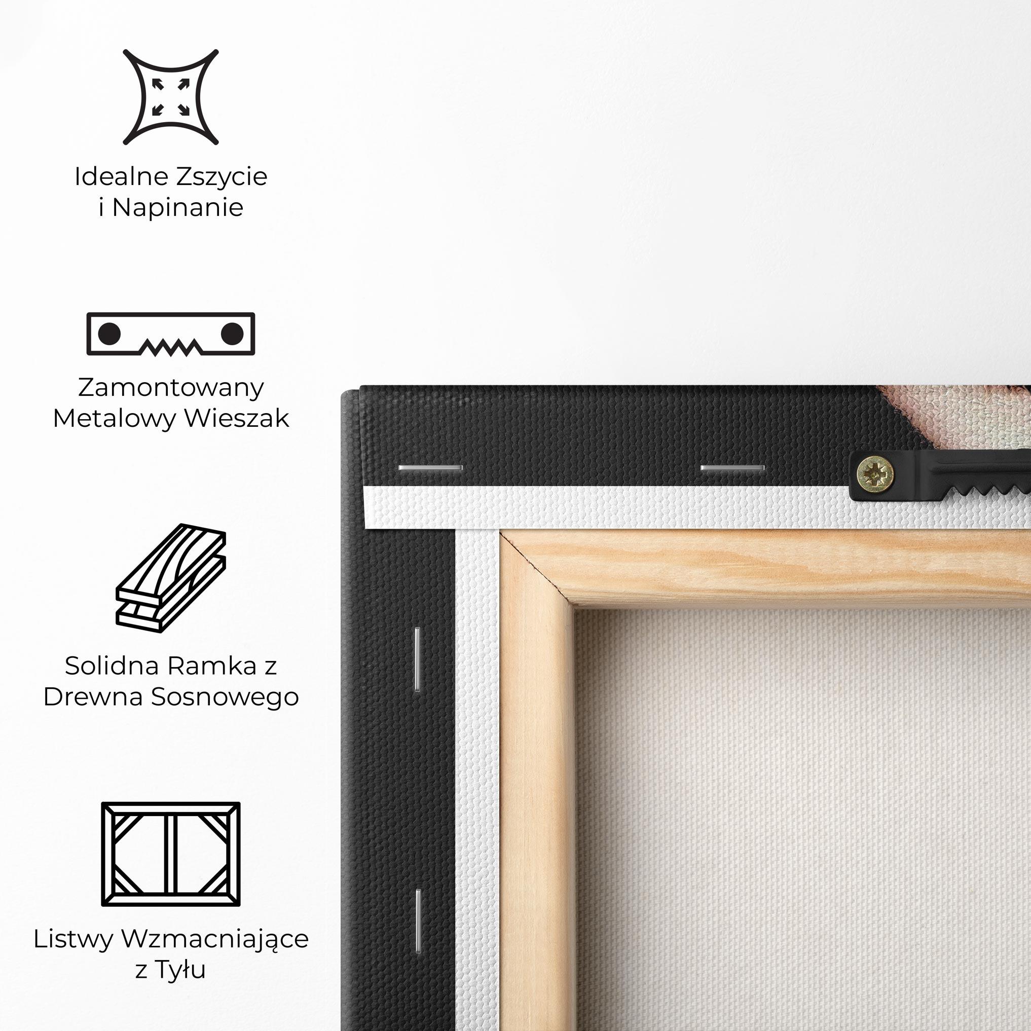 Obraz na Płótnie Gold Necklace mockup 5