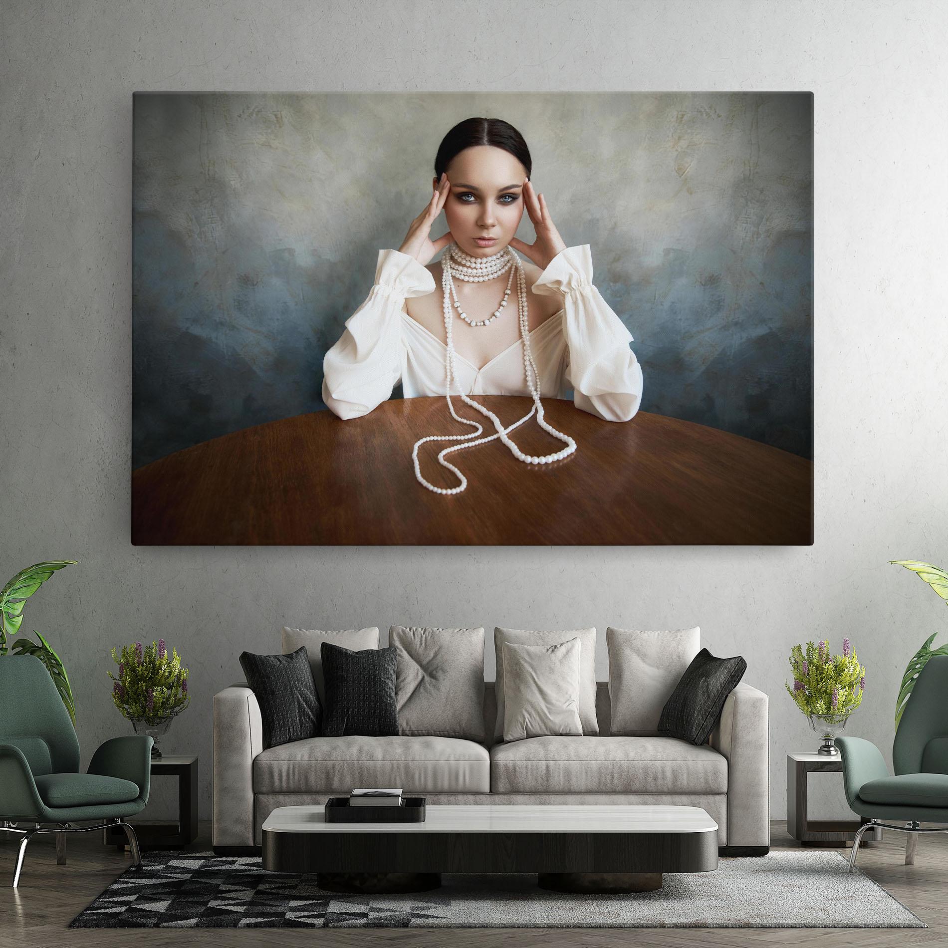 Obraz na Płótnie Boho Clothing Necklace mockup 7