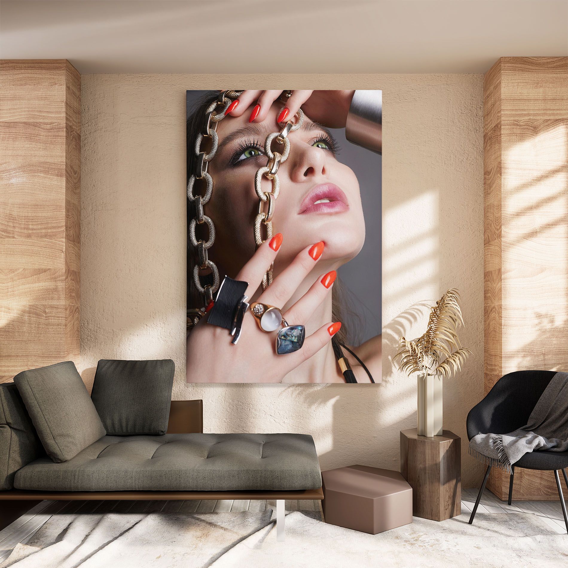 Big Chain Woman mockup 8