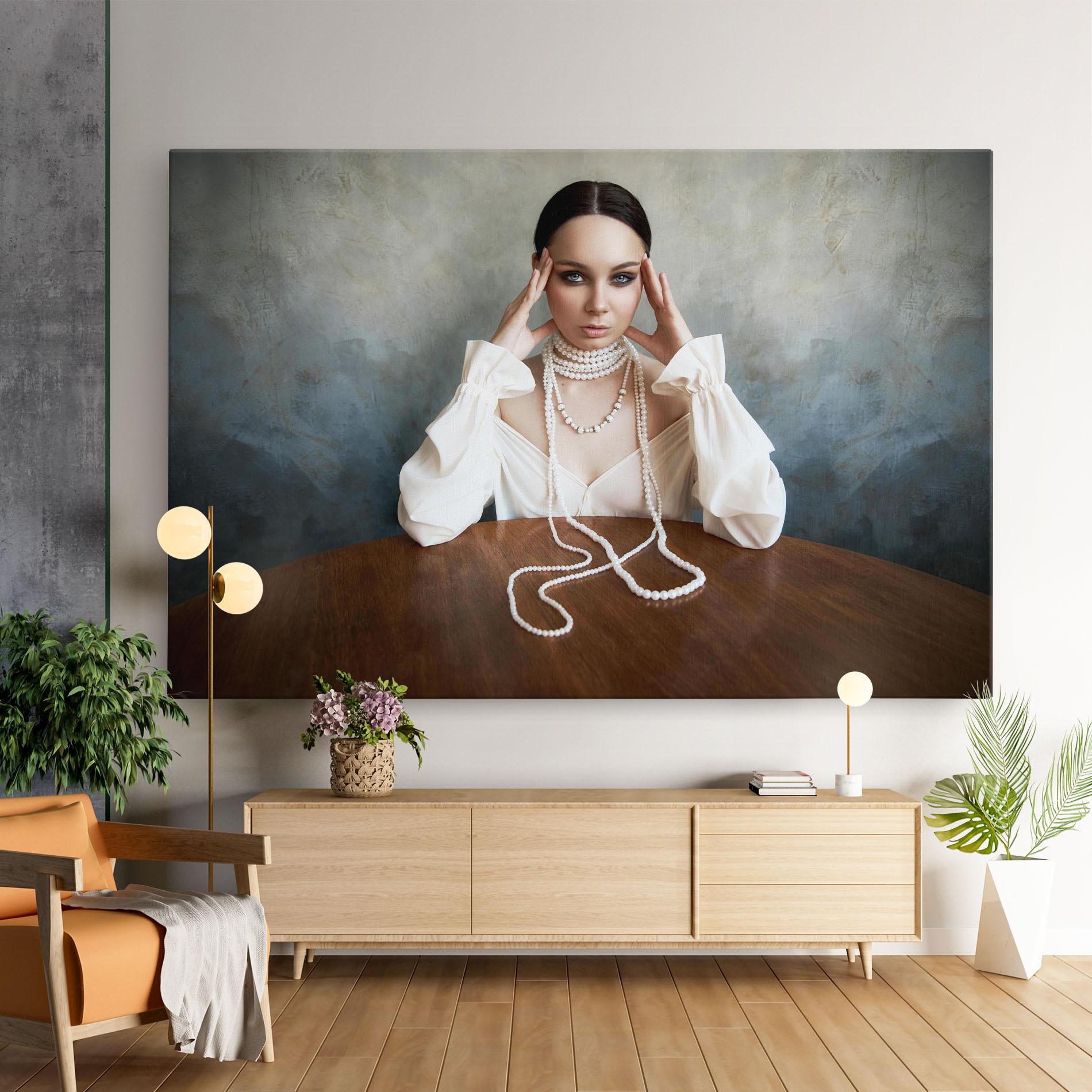 Obraz na Płótnie Boho Clothing Necklace mockup 9