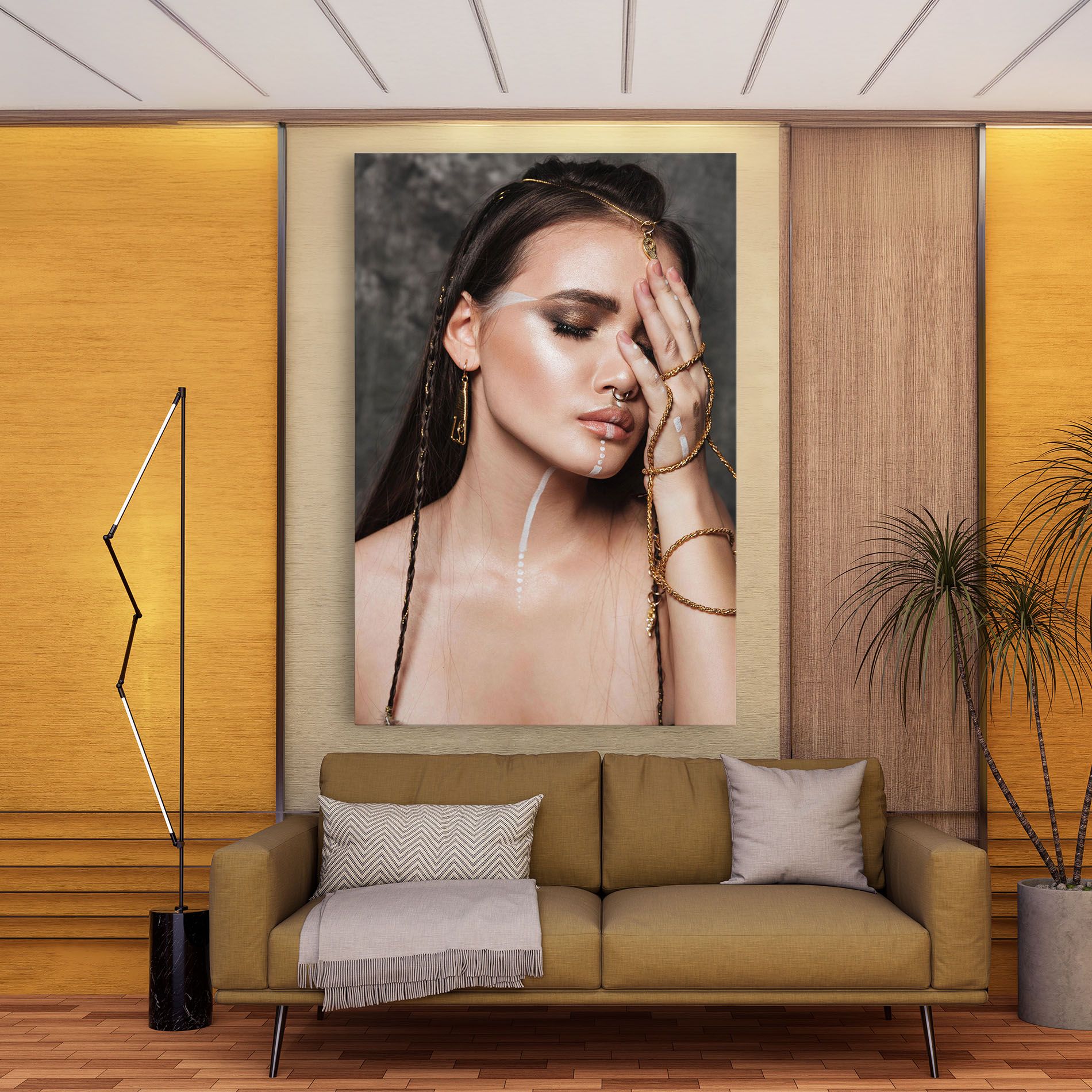 Gold Hand Accessory mockup 9