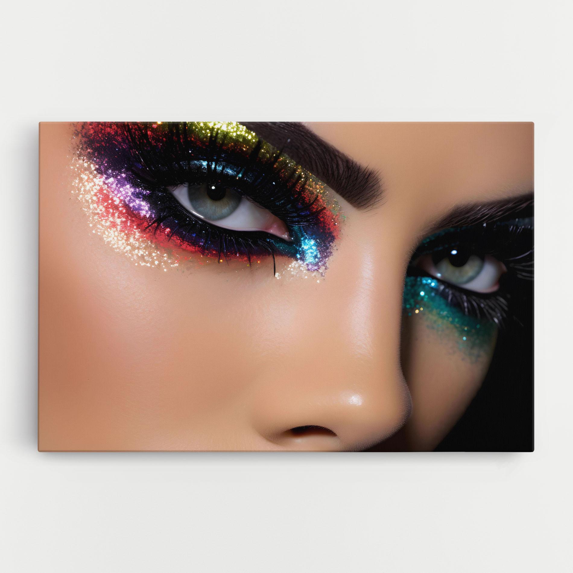 Obraz na Płótnie Feminine Makeup Model mockup 0