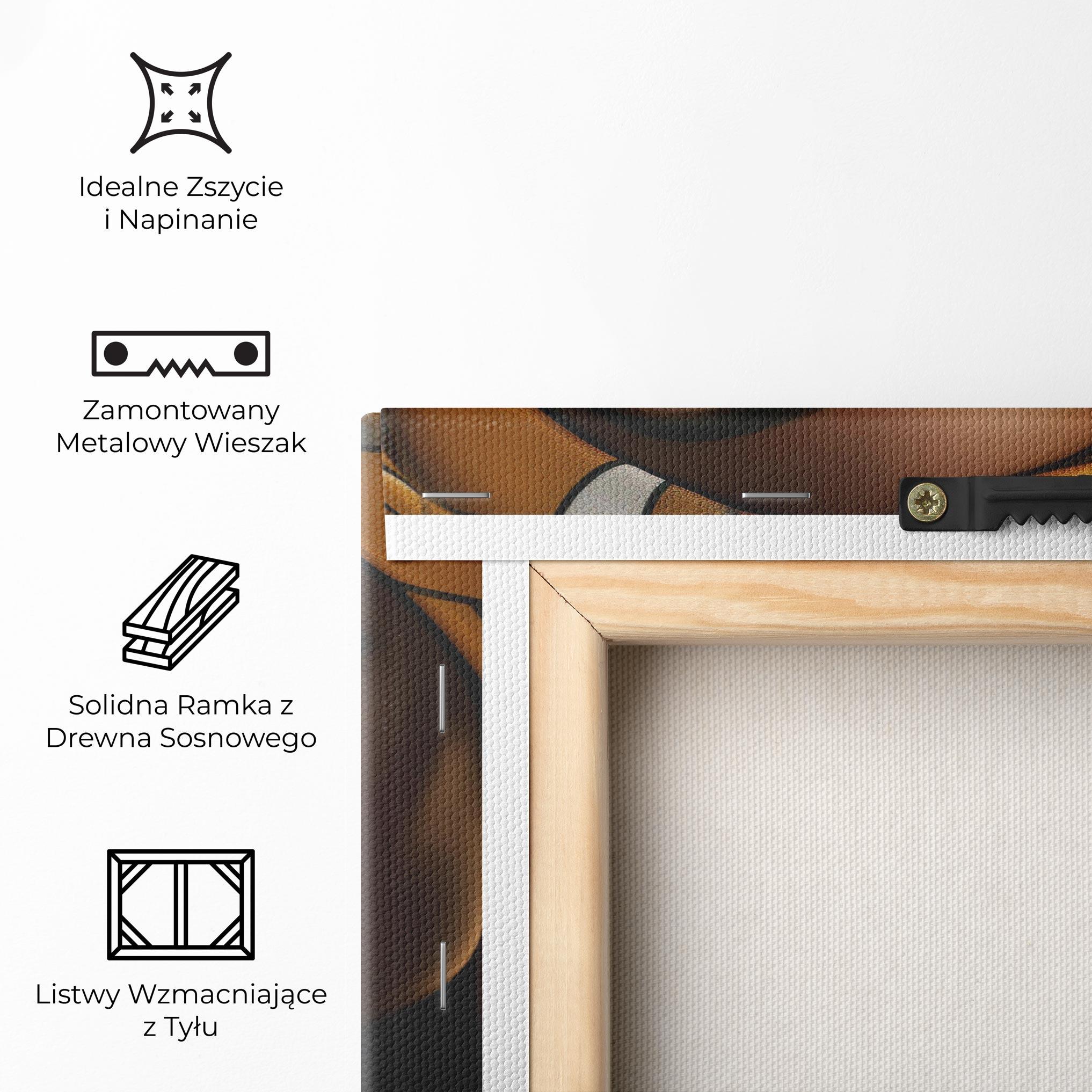 Obraz na Płótnie Fashion African Woman mockup 5