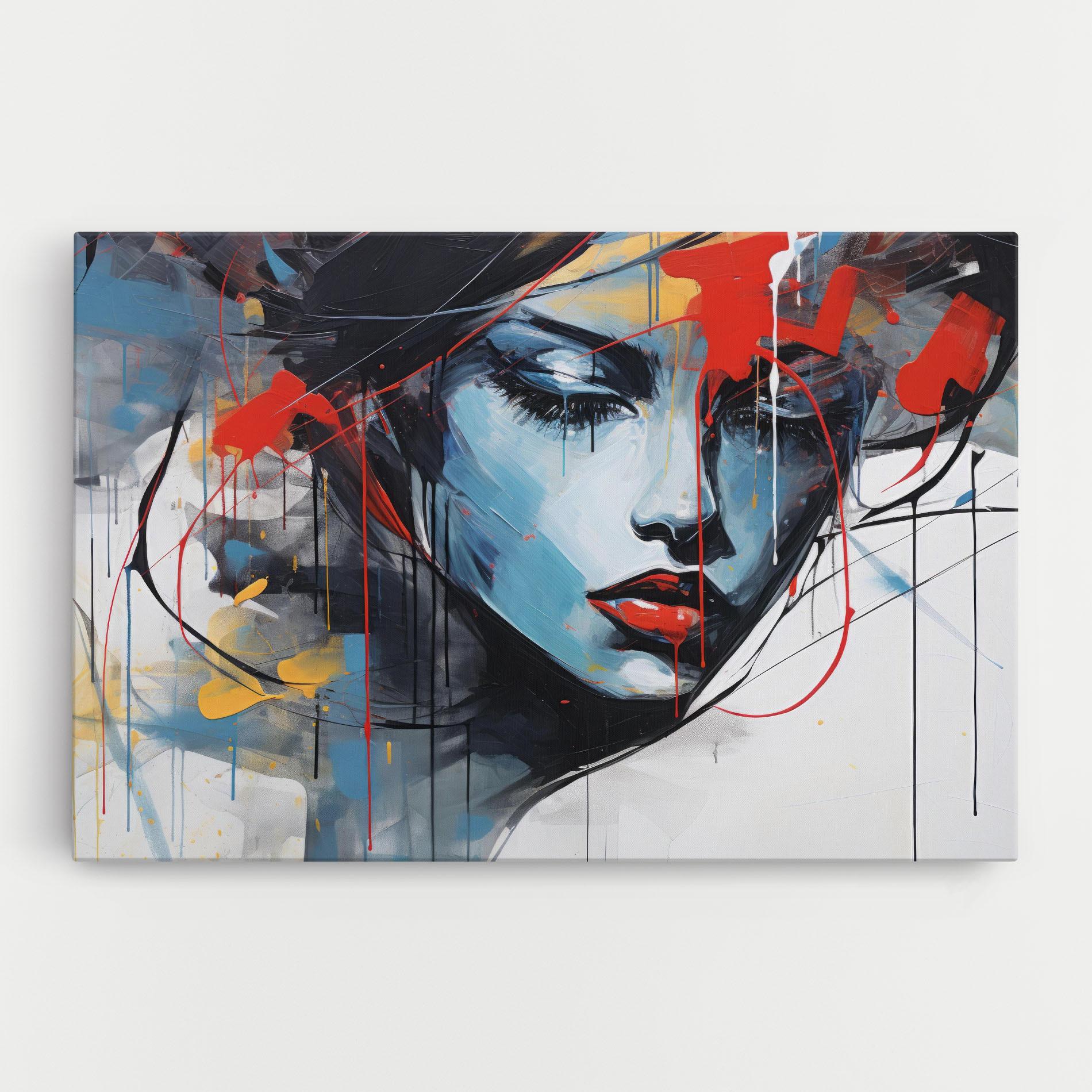 Obraz na Płótnie Edgy Woman mockup 0