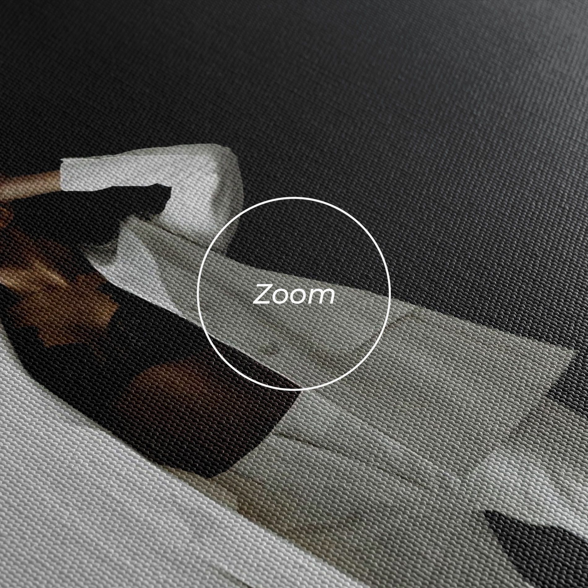 African Girl White Outfit mockup 3