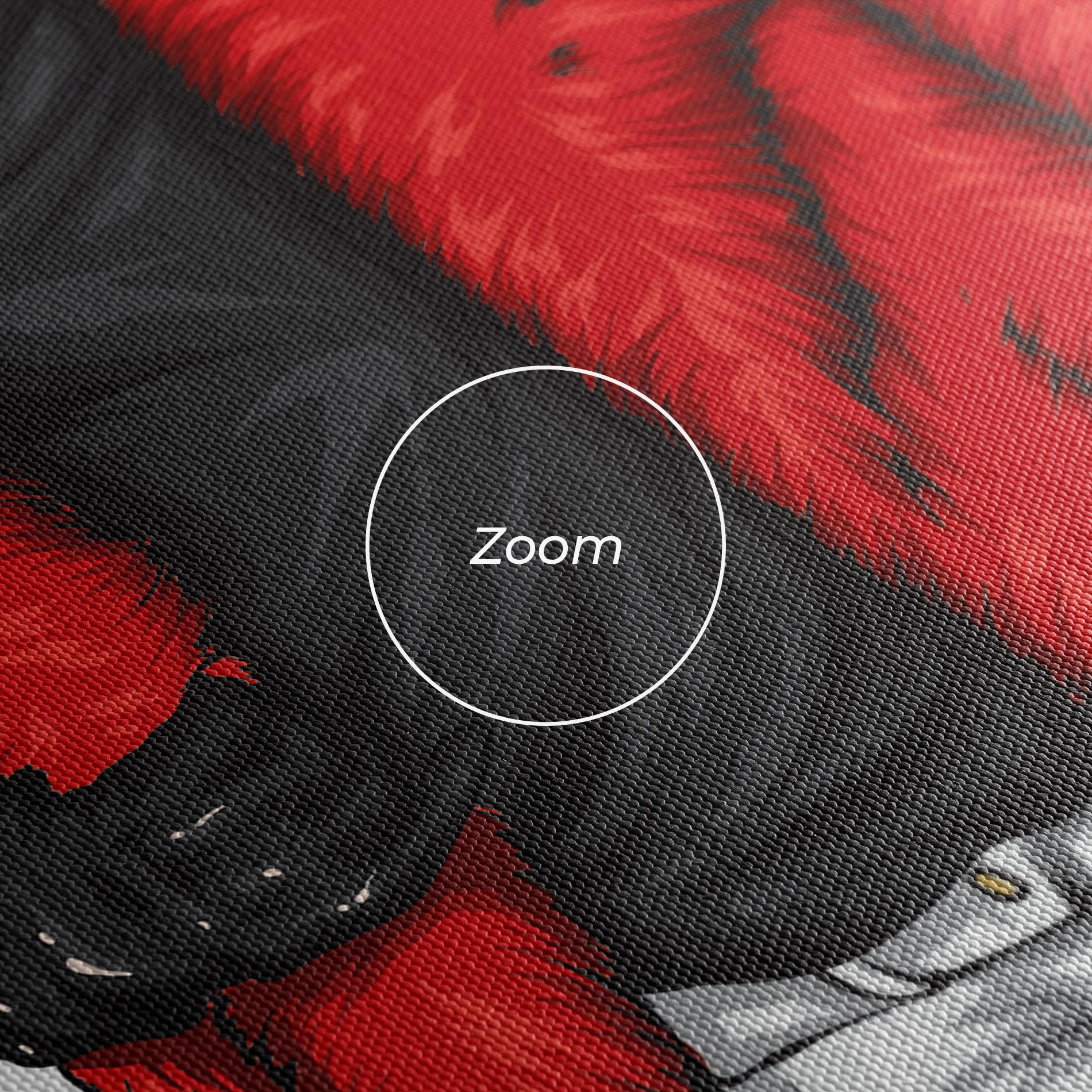 Obraz na Płótnie Black Blouse Woman mockup 3