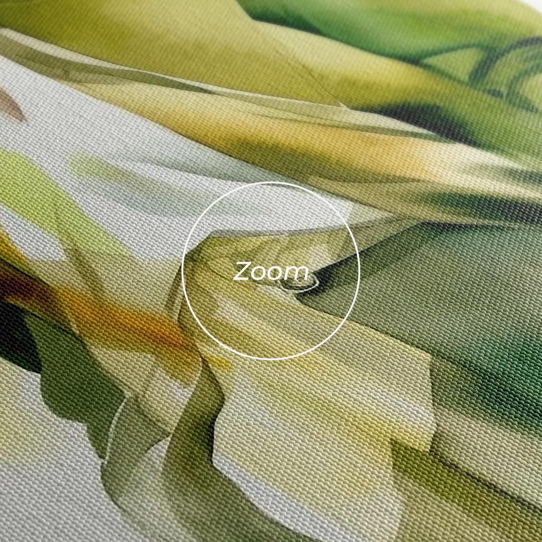 Obraz na Płótnie Woman Green Fashion mockup 3