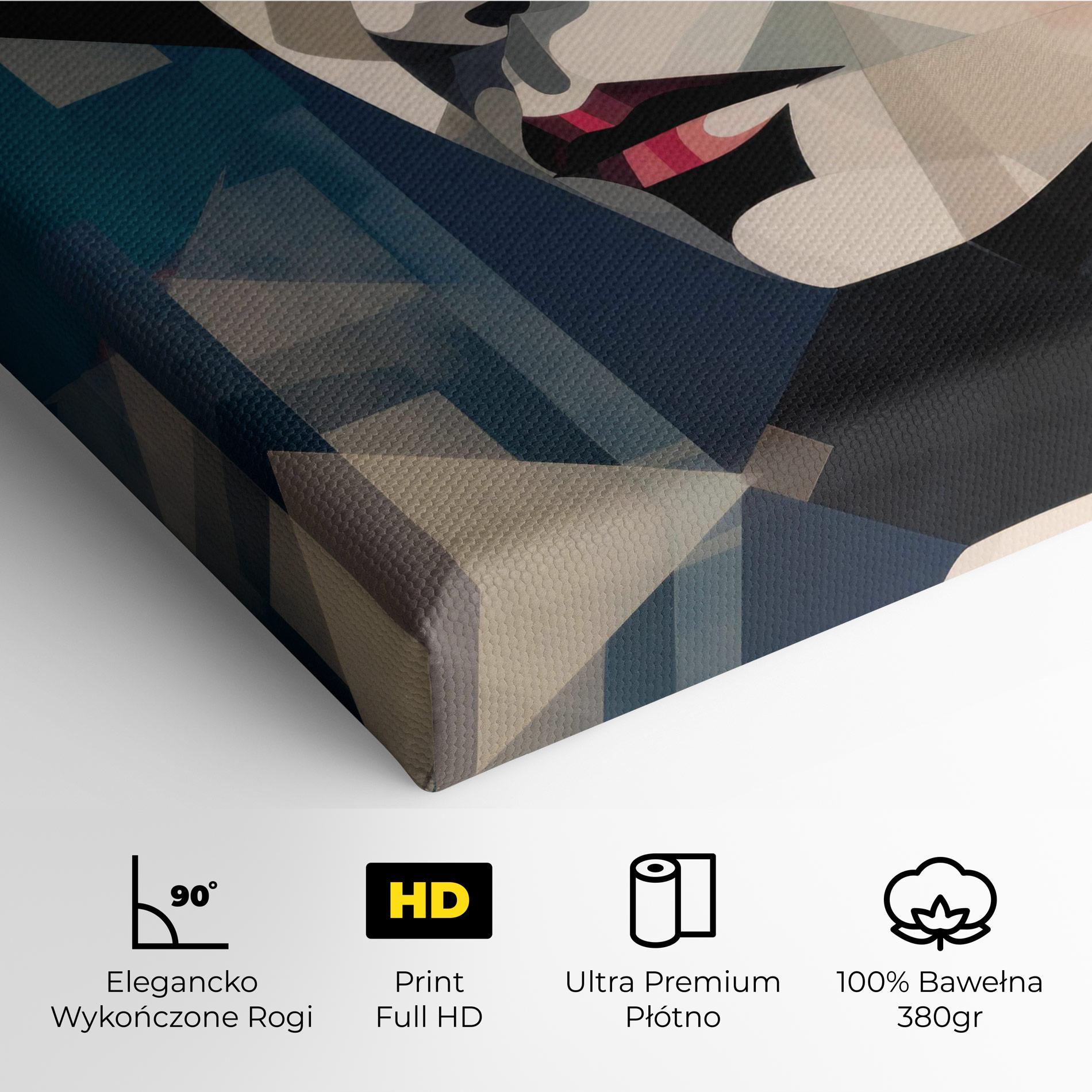 Obraz na Płótnie Chicago Portrait mockup 4