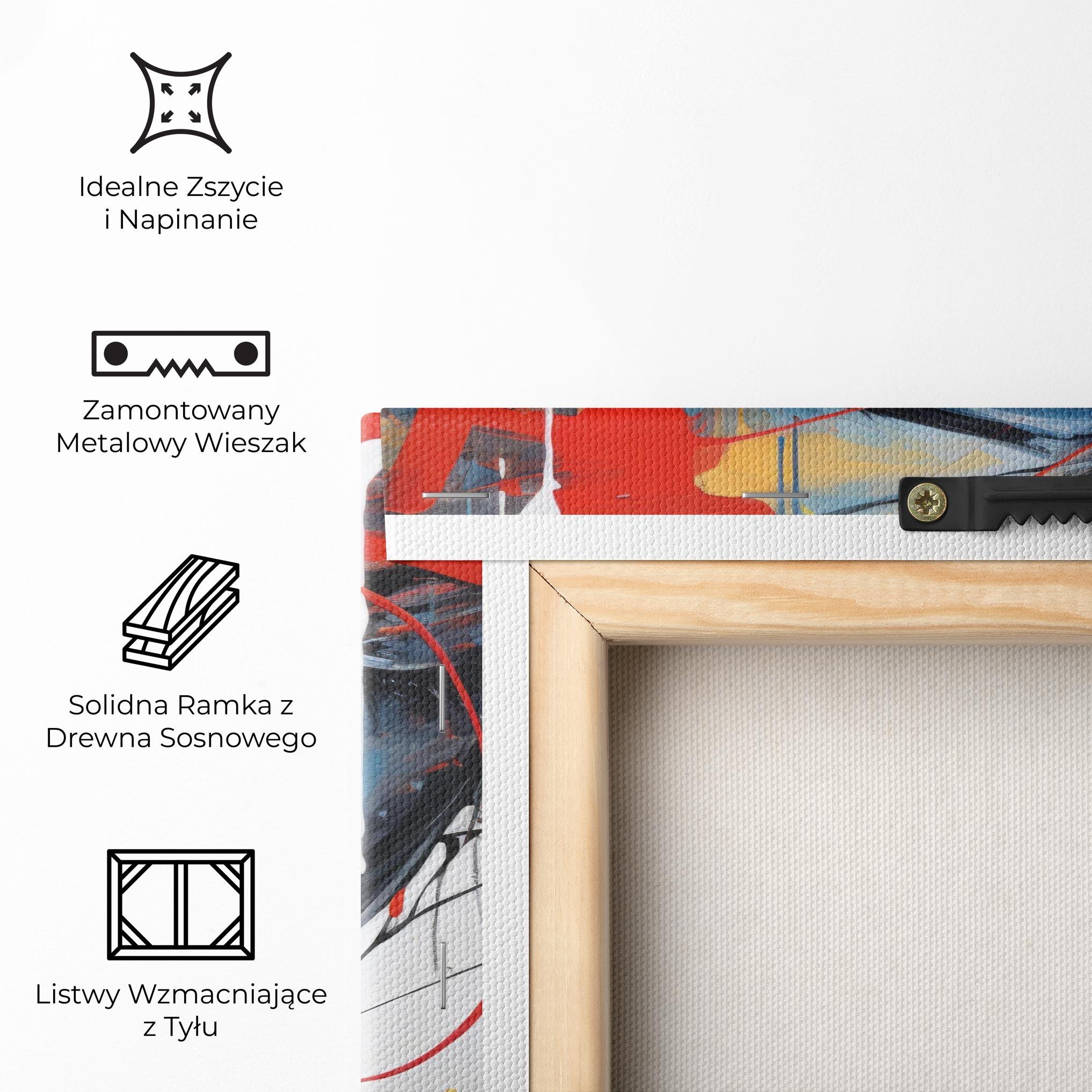 Obraz na Płótnie Edgy Woman mockup 5