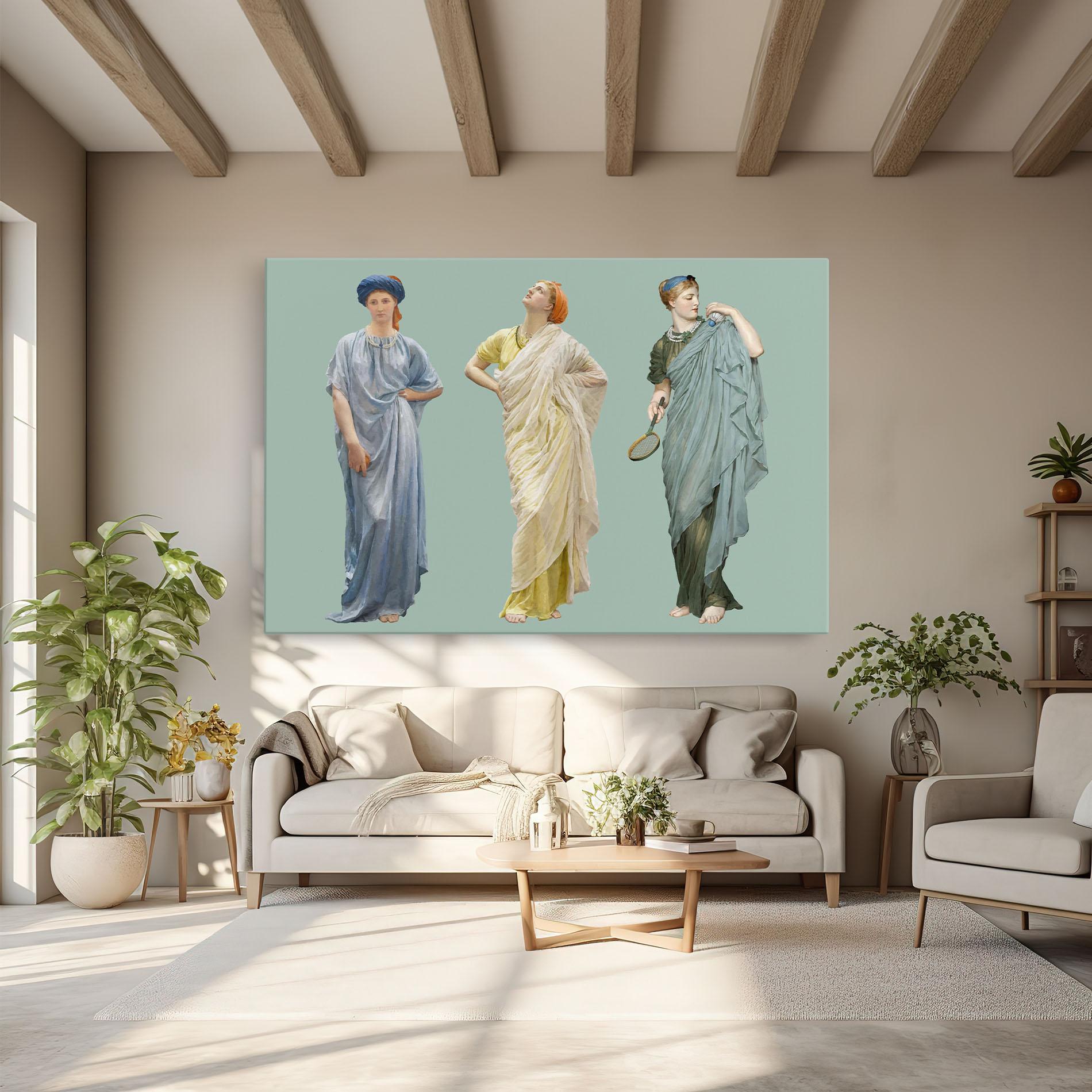 Obraz na Płótnie Vintage Looking Up mockup 6