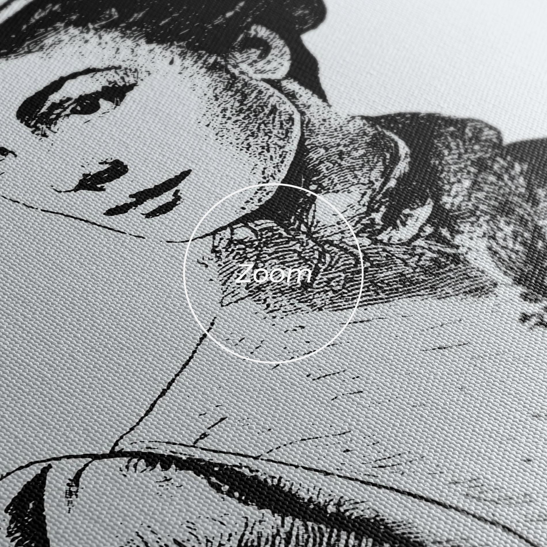 Obraz na Płótnie Noble Lady Hat mockup 3