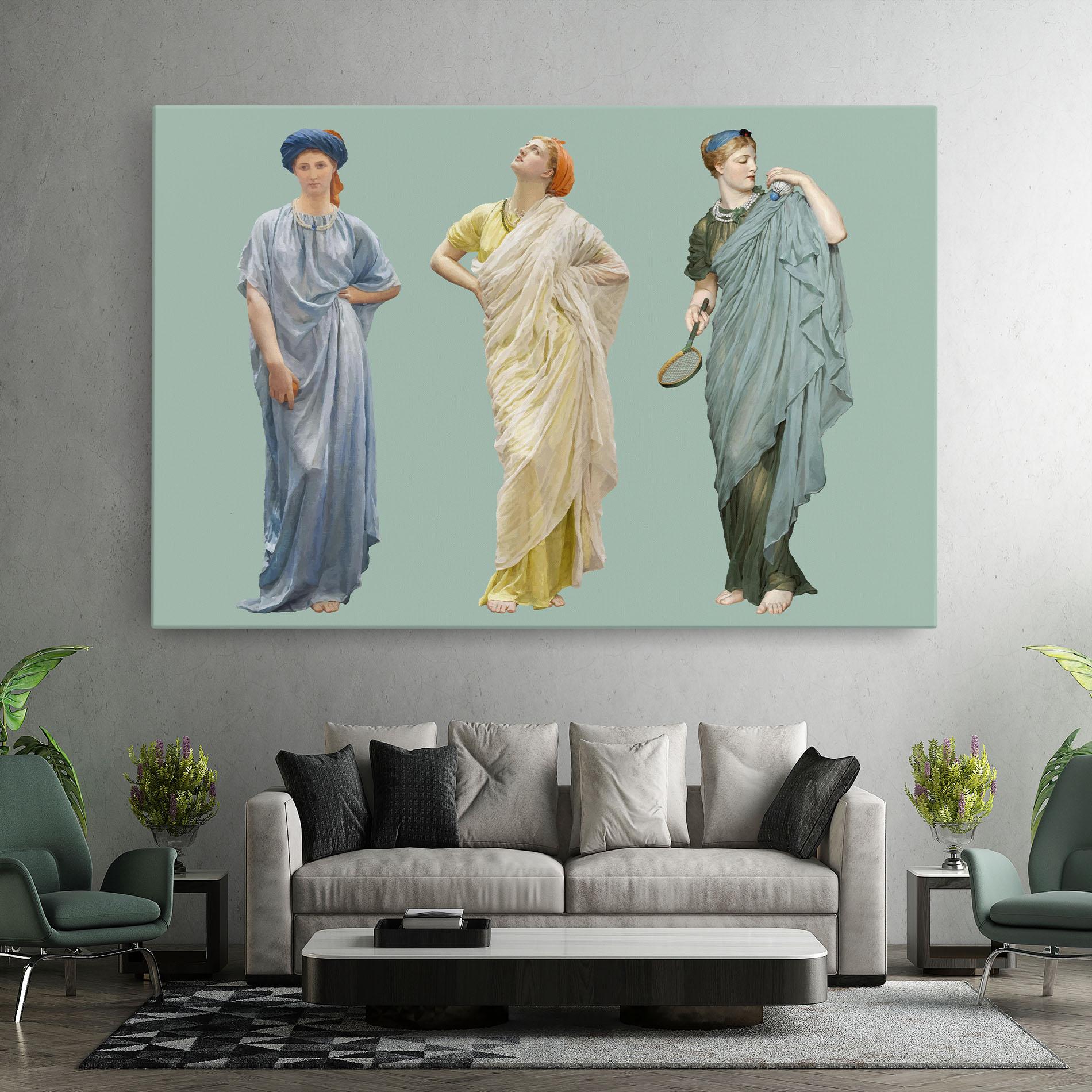 Obraz na Płótnie Vintage Looking Up mockup 7