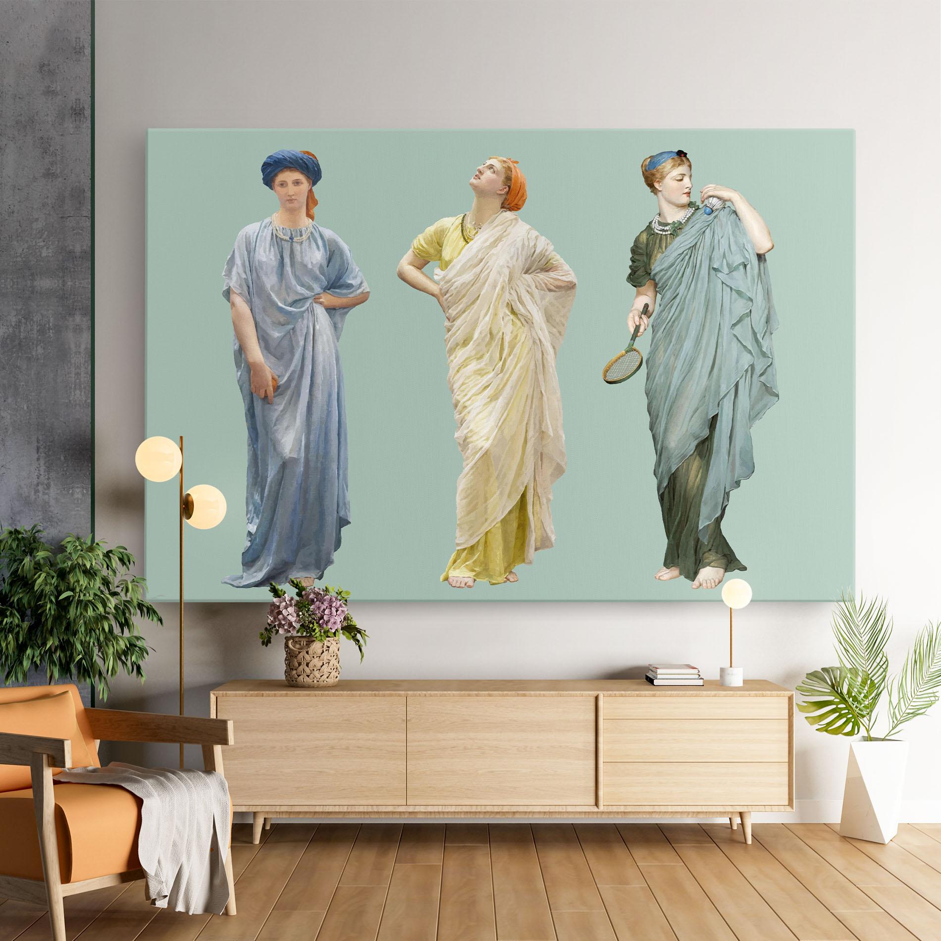 Obraz na Płótnie Vintage Looking Up mockup 9