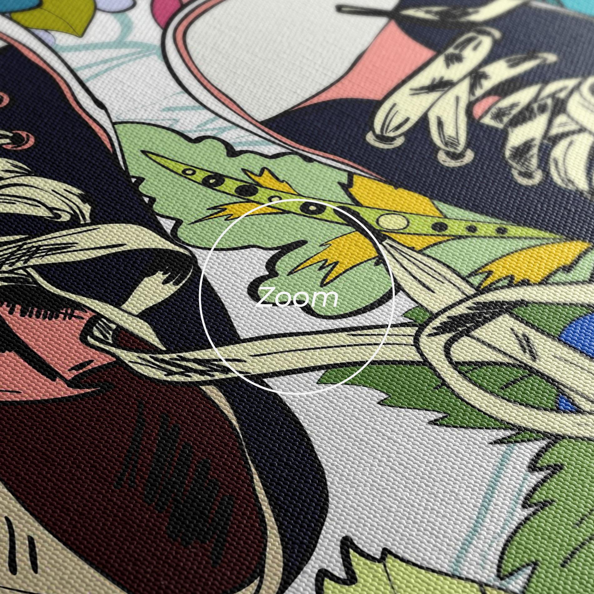 Obraz na Płótnie Flower Shoes mockup 3