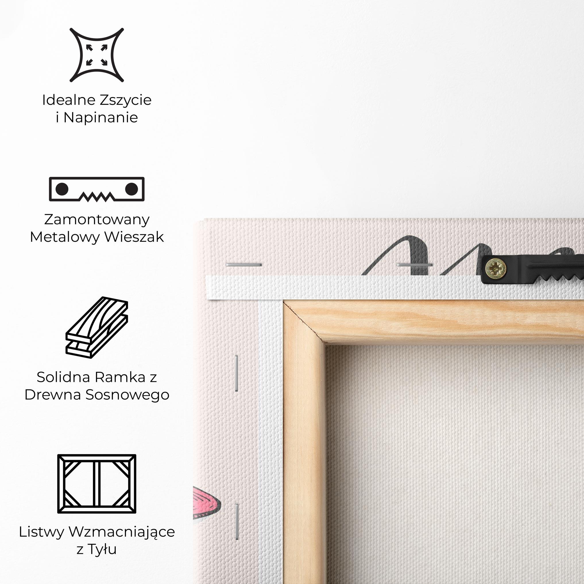 Obraz na Płótnie Girl Power mockup 5