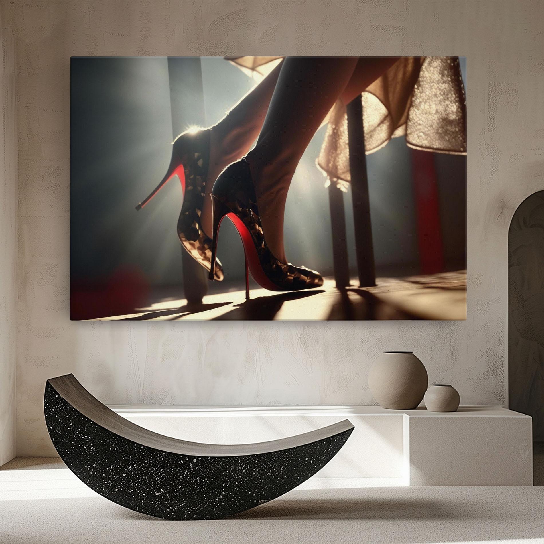 Obraz na Płótnie Heels In The Sun mockup 8