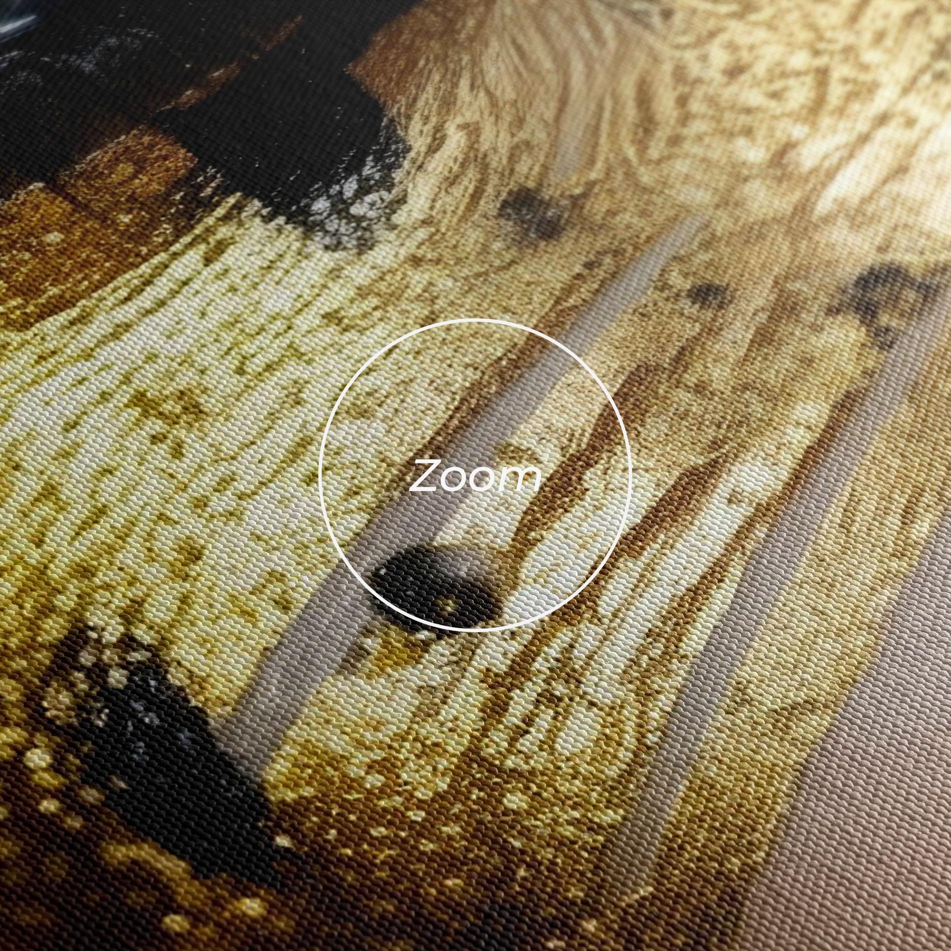 Obraz na Płótnie Black Gold Eyeliner mockup 3