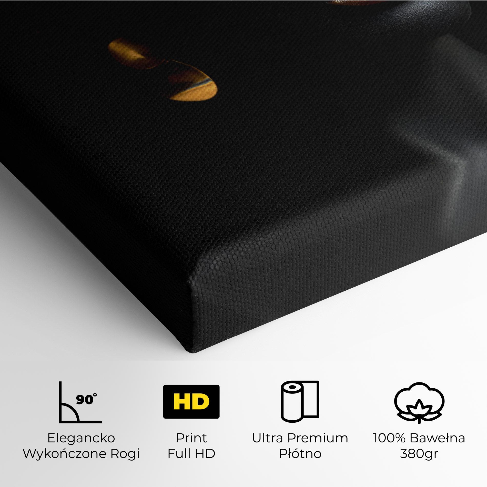 Obraz na Płótnie Gold Chain Woman mockup 4