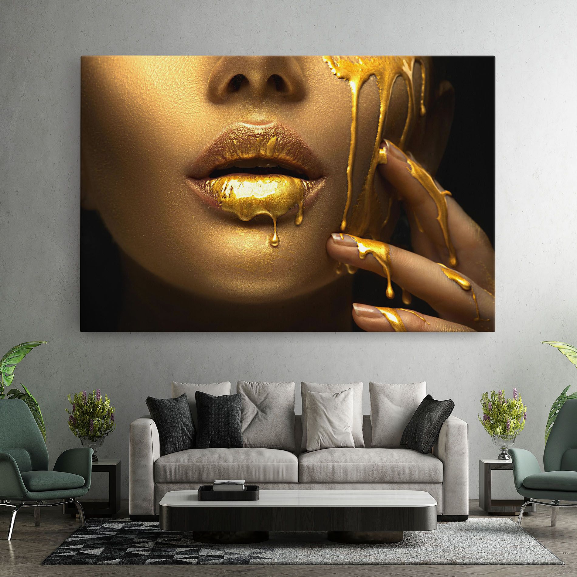 Golden Lips mockup 7