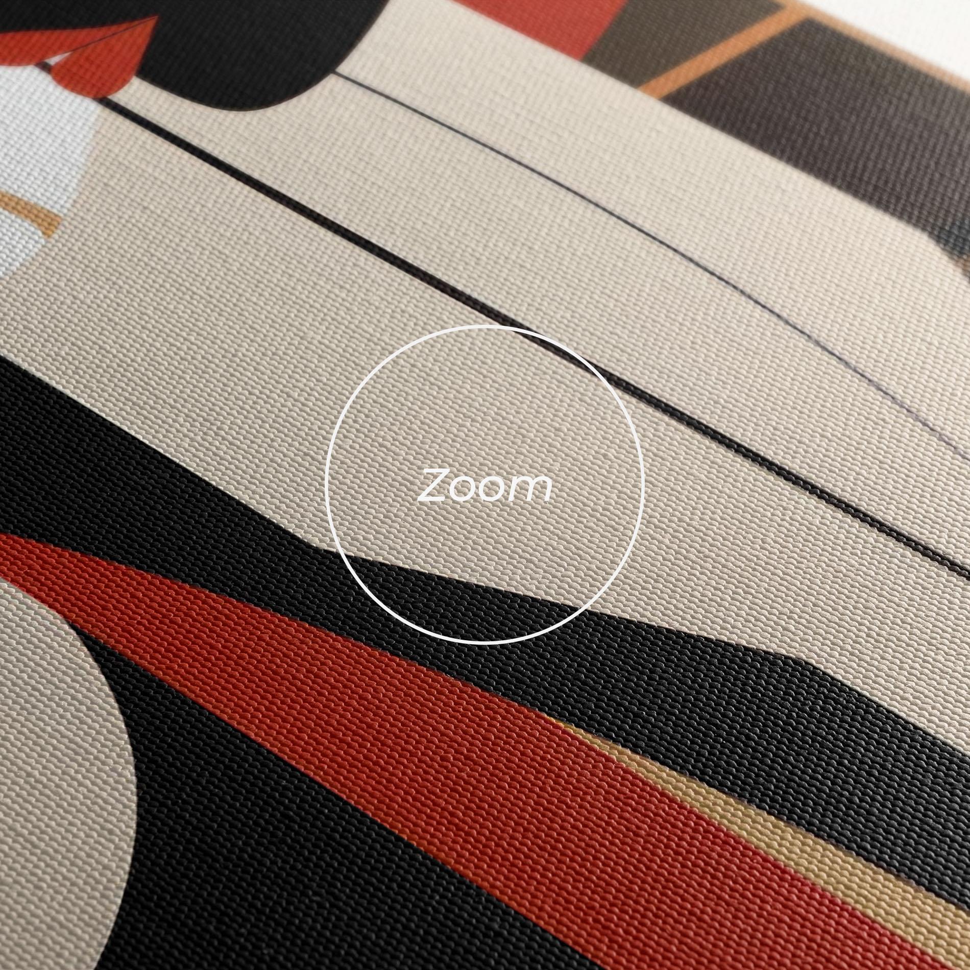 Obraz na Płótnie Abstract Couple Kissing mockup 3