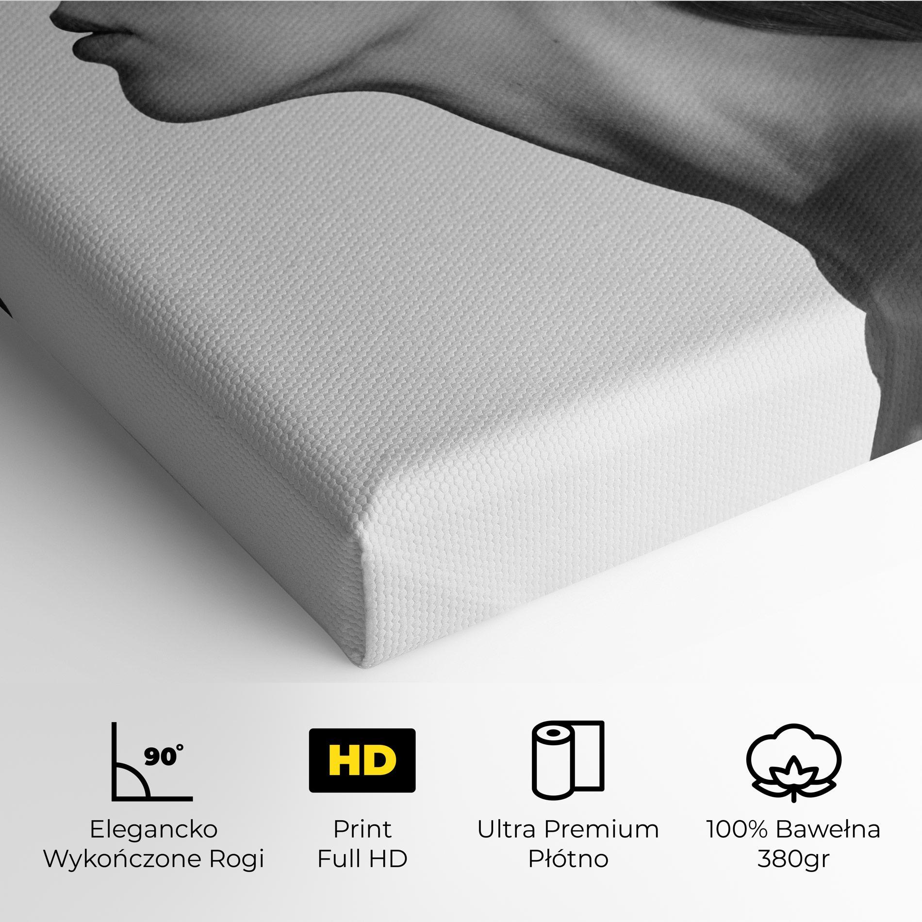 Obraz na Płótnie Woman Mountains View mockup 4