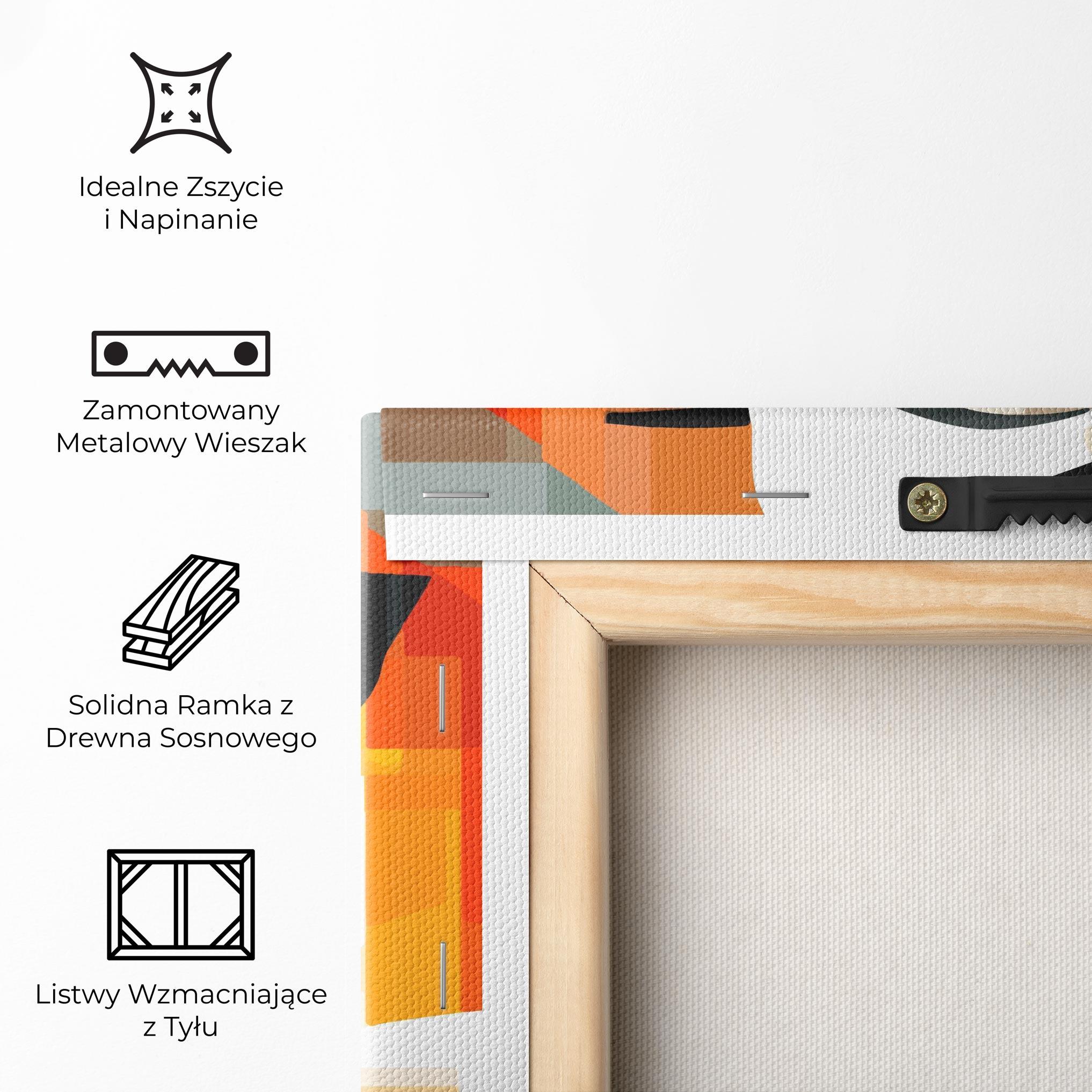 Obraz na Płótnie Art Woman View mockup 5