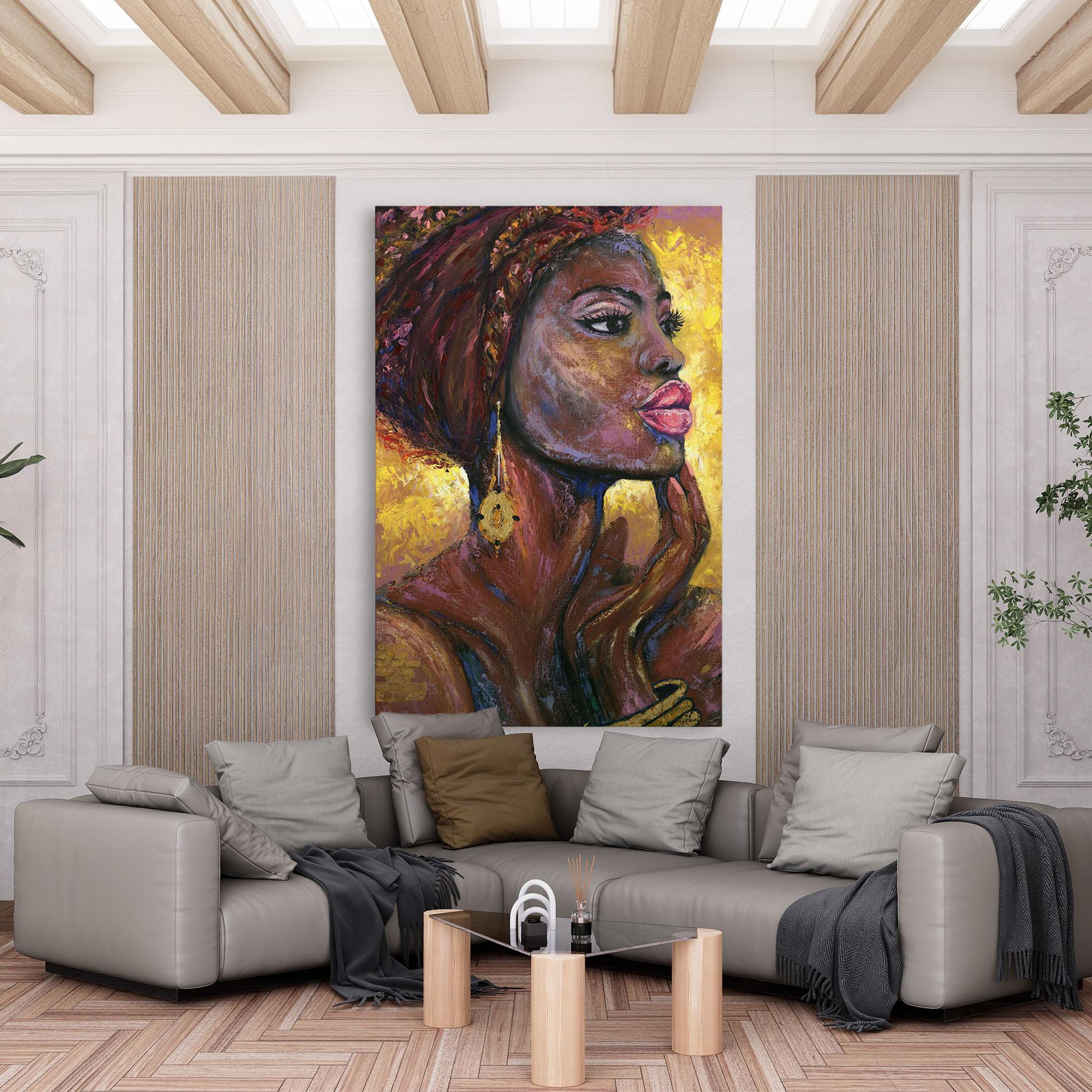 Obraz na Płótnie African Women mockup 6