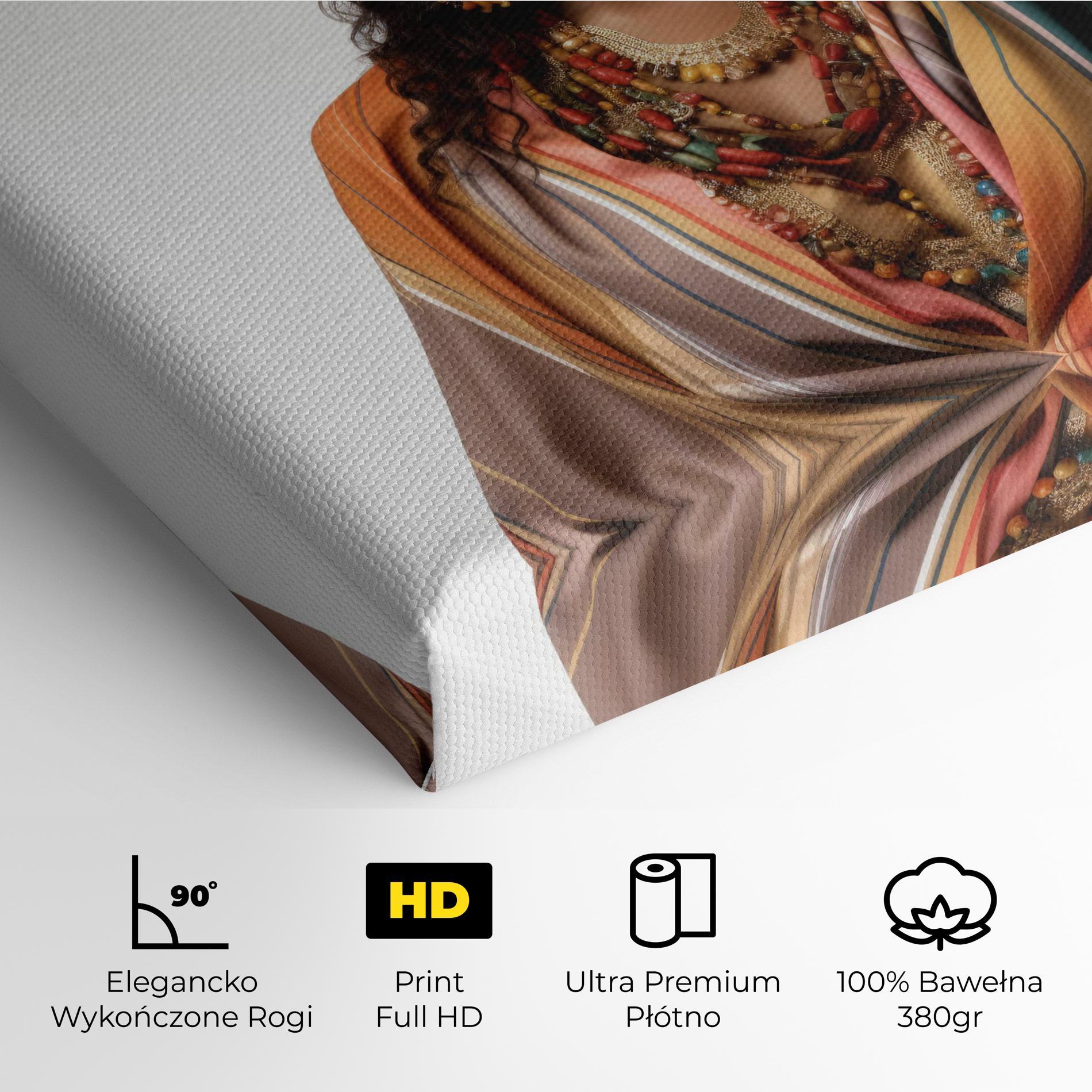 Obraz na Płótnie East African Woman mockup 4