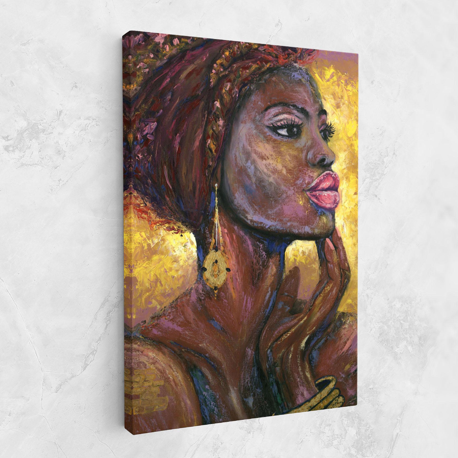 Obraz na Płótnie African Women mockup 1