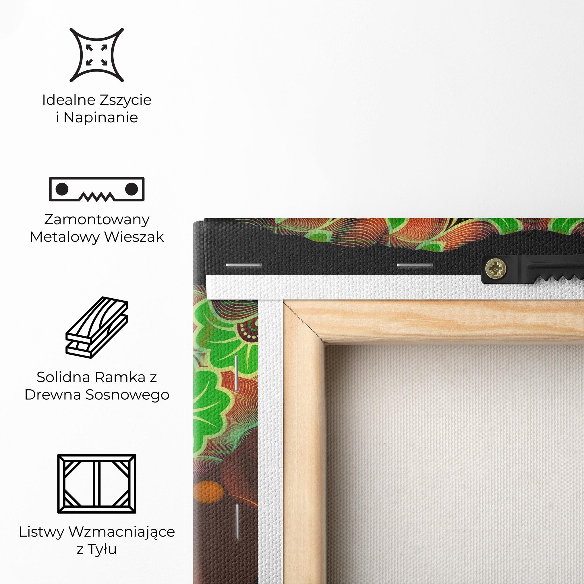 Obraz na Płótnie Ankara Headwrap mockup 5