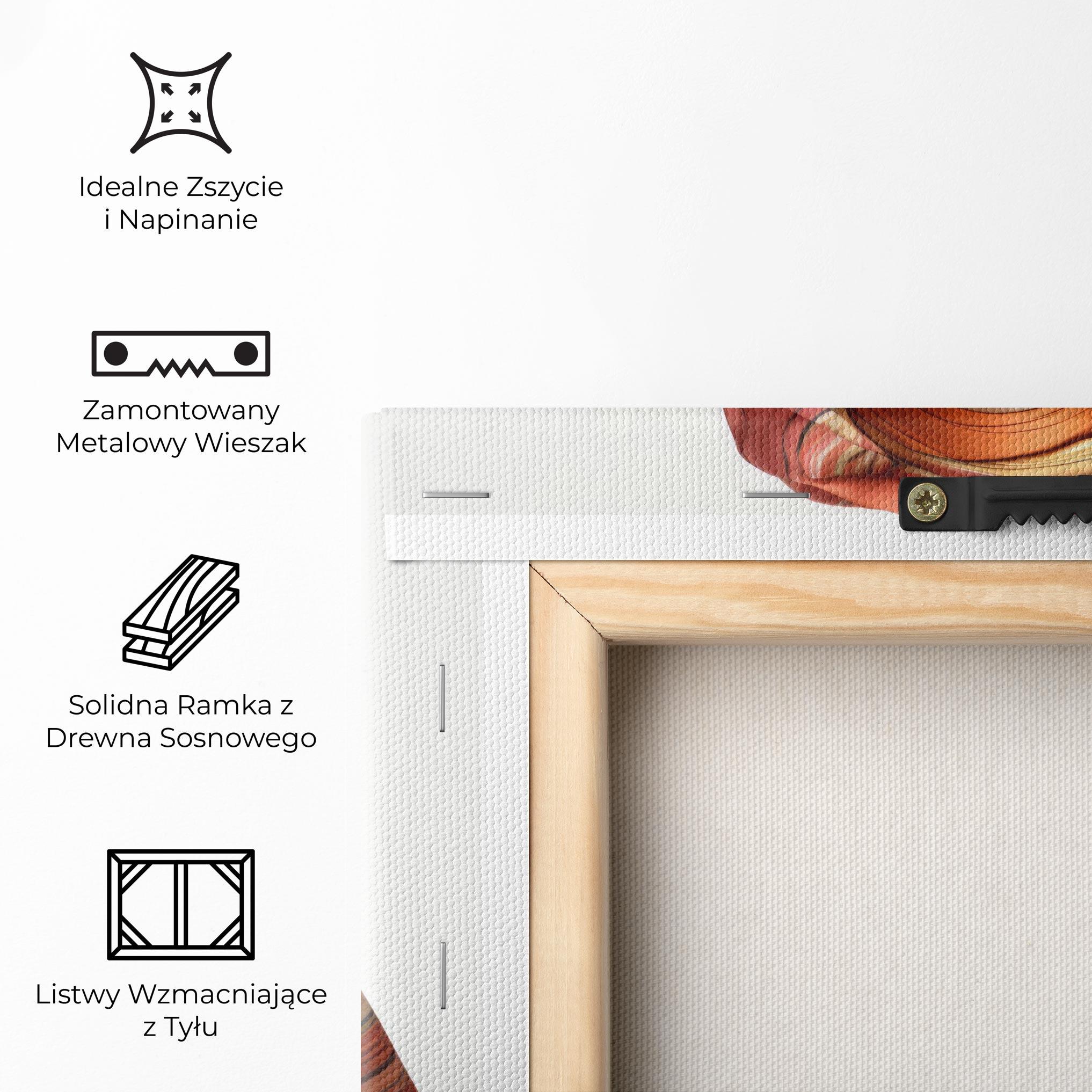 Obraz na Płótnie East African Woman mockup 5