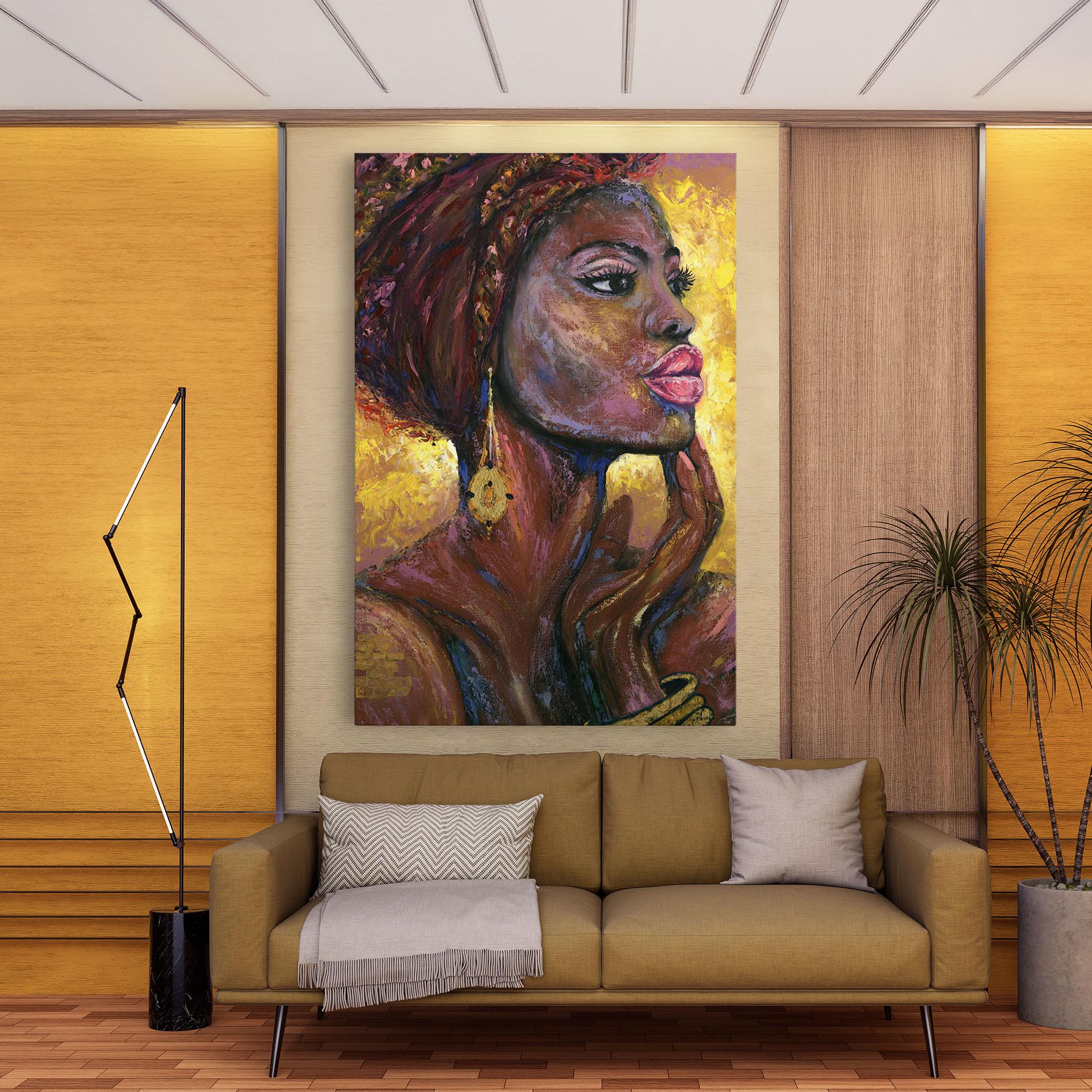 Obraz na Płótnie African Women mockup 9