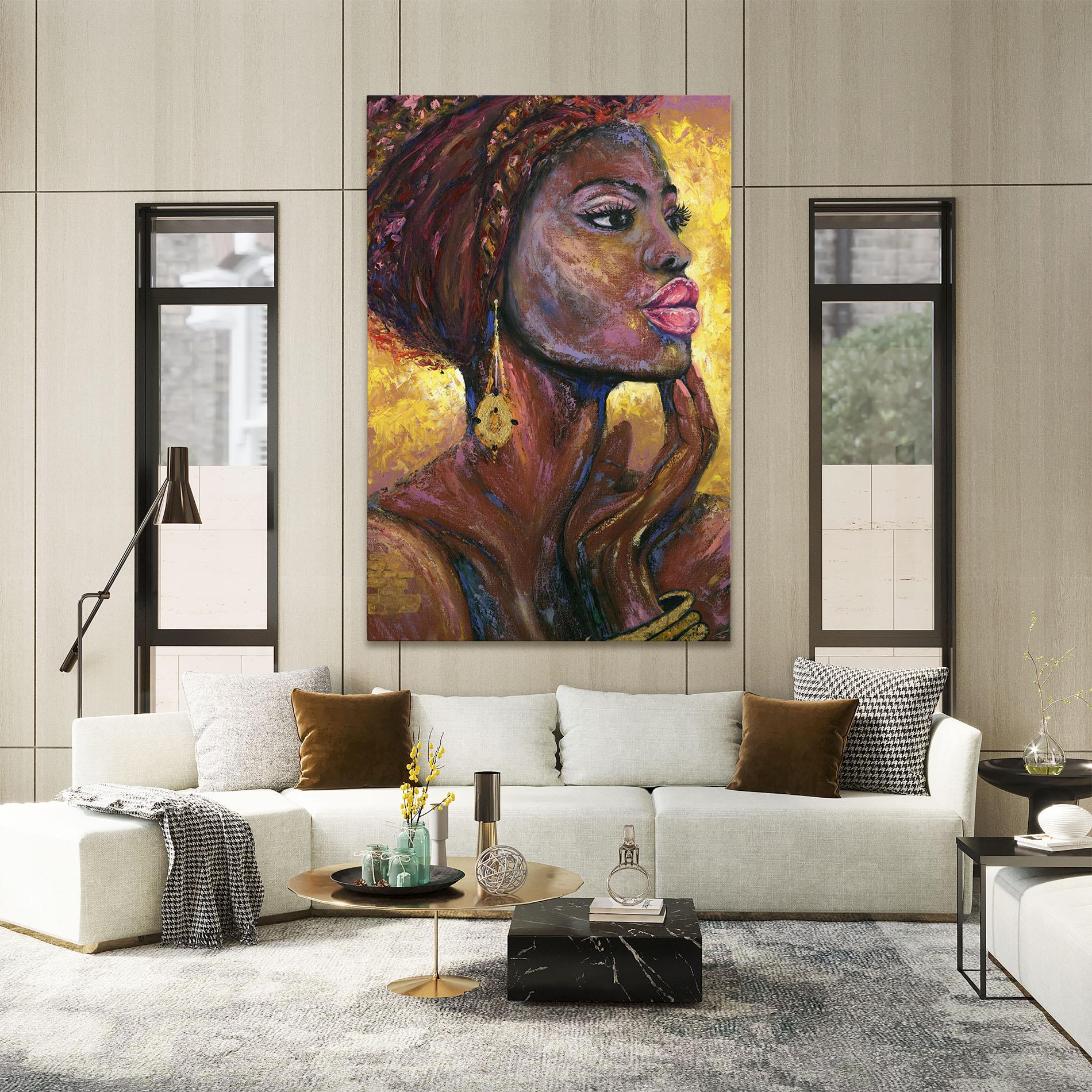 Obraz na Płótnie African Women mockup 2