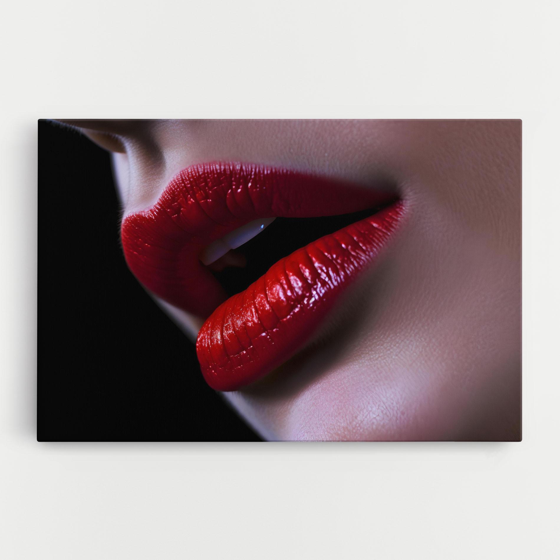 Obraz na Płótnie Close Up Woman mockup 0