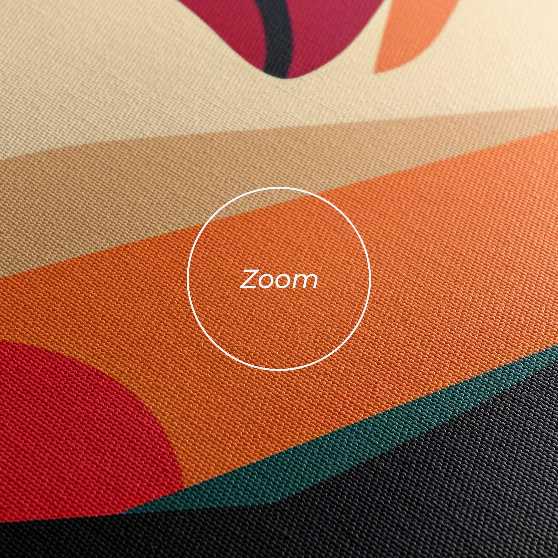 Obraz na Płótnie Abstract Lips mockup 3