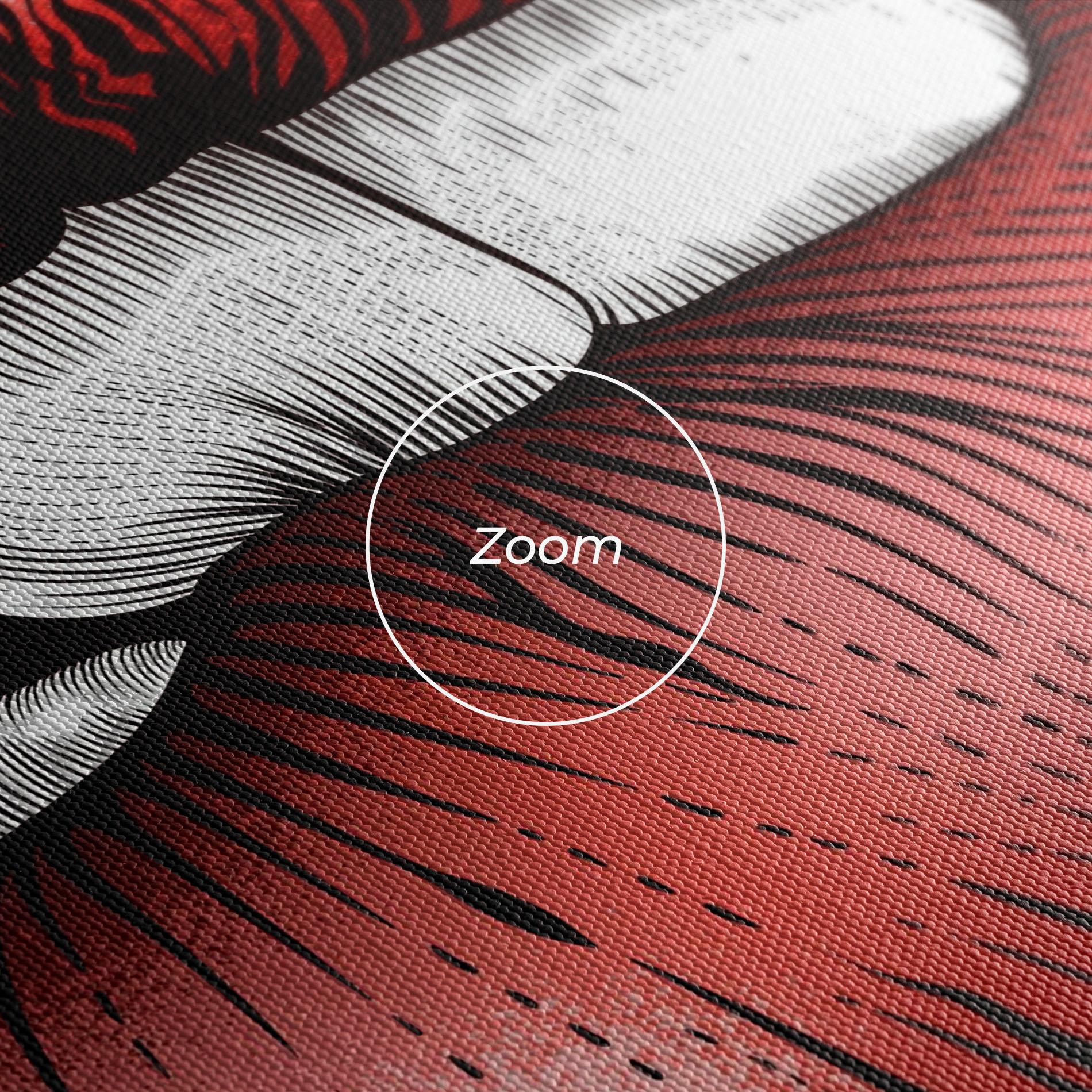 Obraz na Płótnie Lips Pop Artistic mockup 3