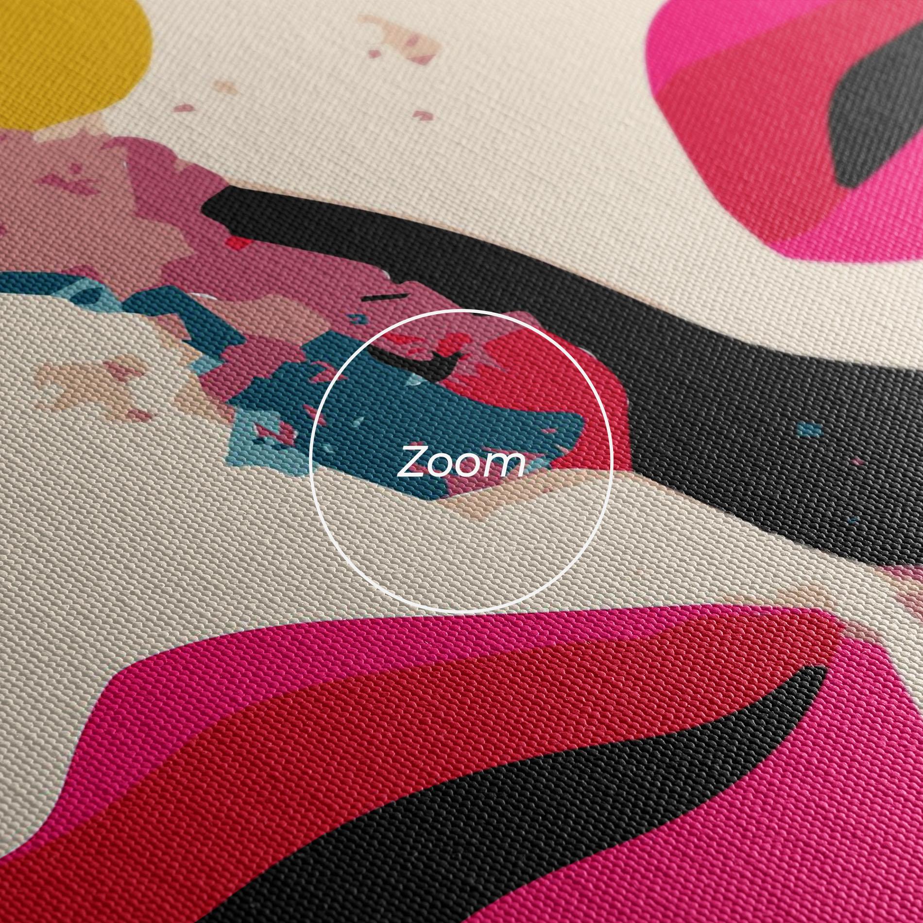 Obraz na Płótnie Pink Lips mockup 3