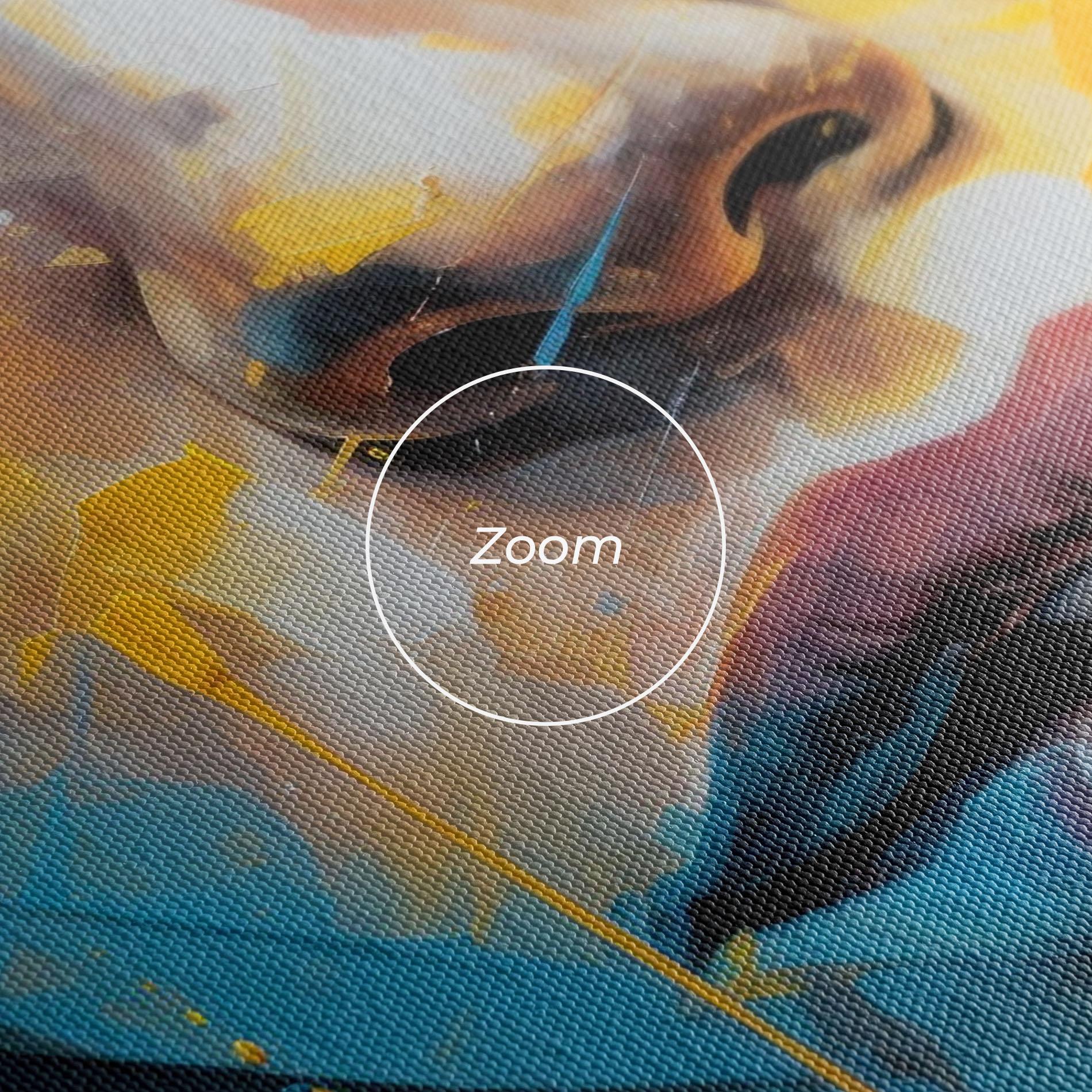 Obraz na Płótnie Woman Abstract Lips mockup 3