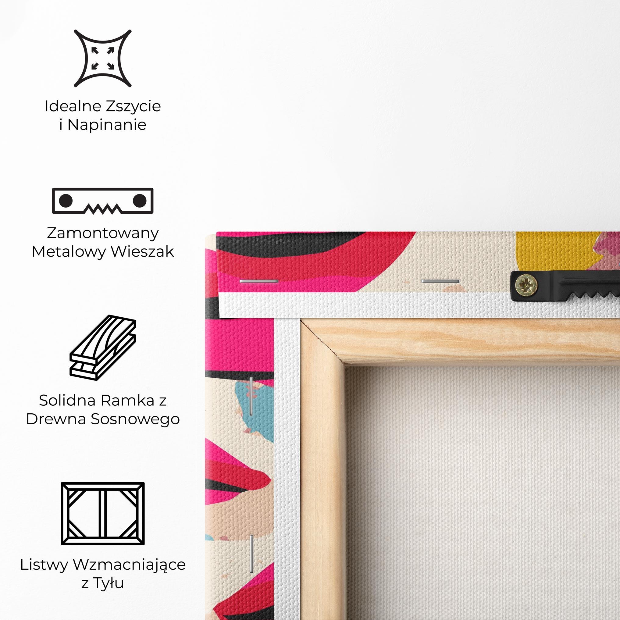 Obraz na Płótnie Pink Lips mockup 5