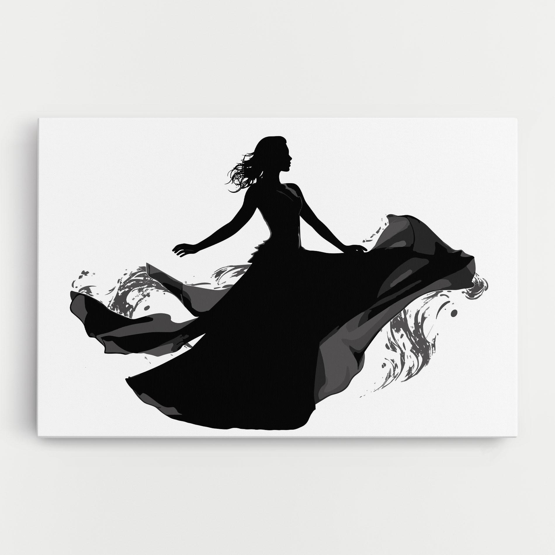 Obraz na Płótnie Dress Jump mockup 0