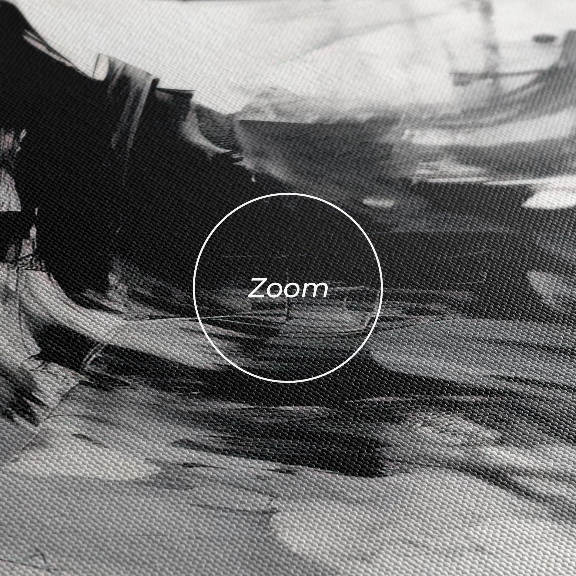 Obraz na Płótnie Black Ink Woman mockup 3