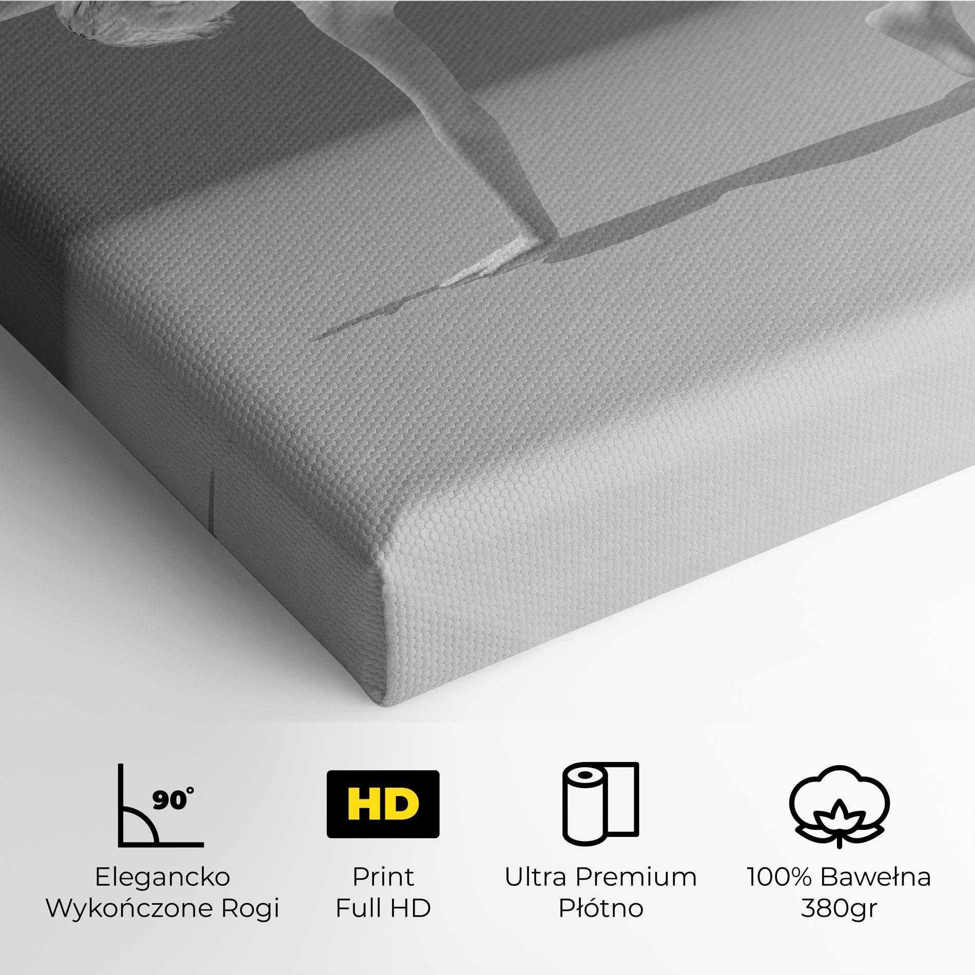 Obraz na Płótnie 3d Gymnastic Pose mockup 4