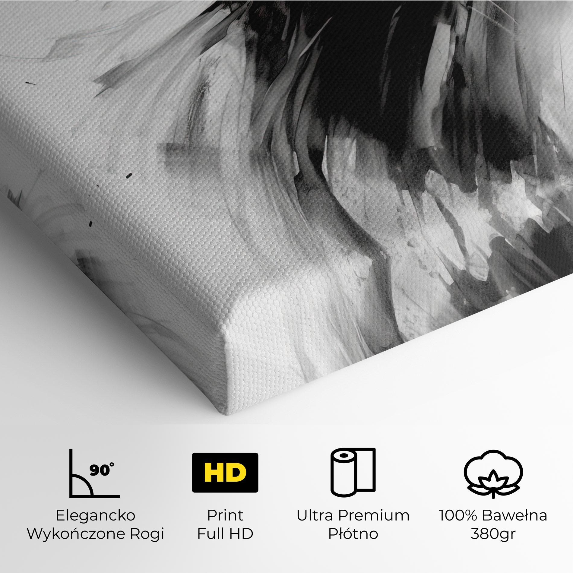 Obraz na Płótnie Dancing Woman Drawn mockup 4