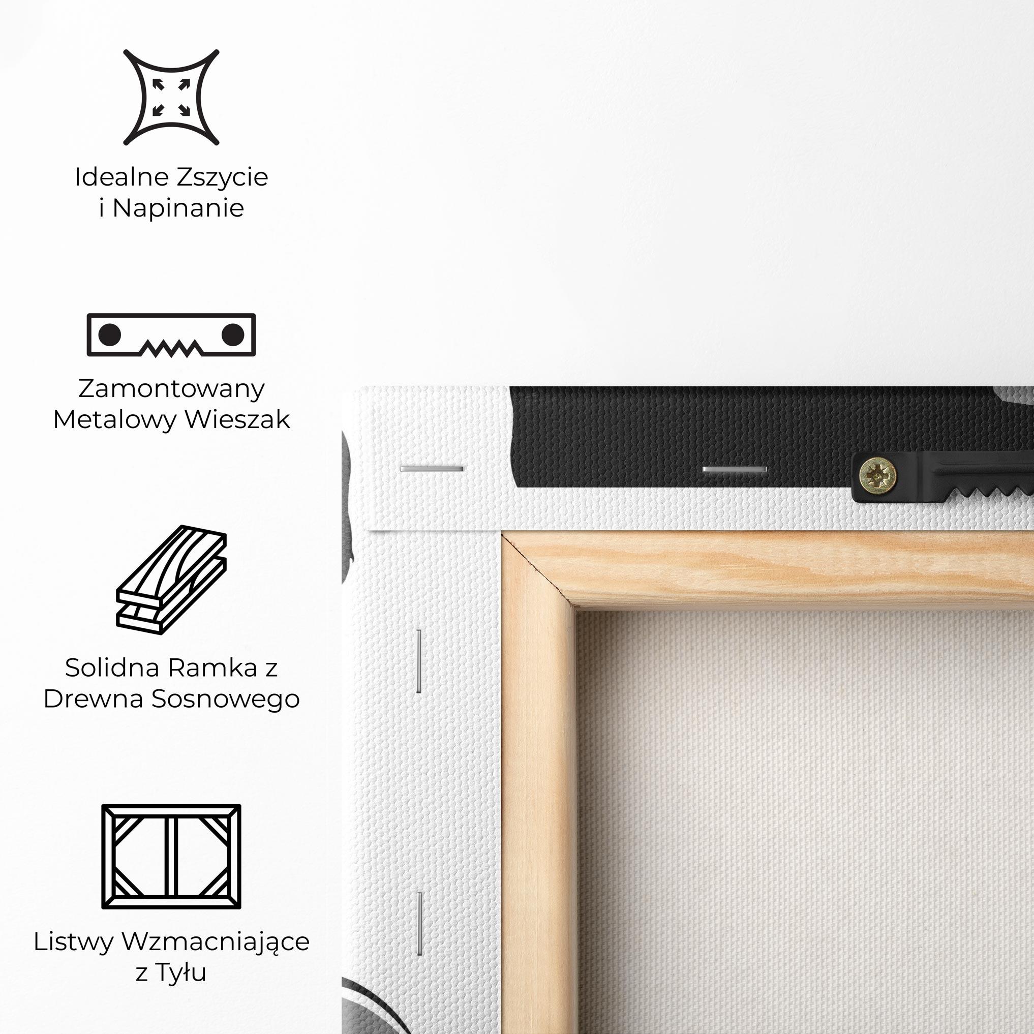 Obraz na Płótnie Black Woman Shilouette mockup 5