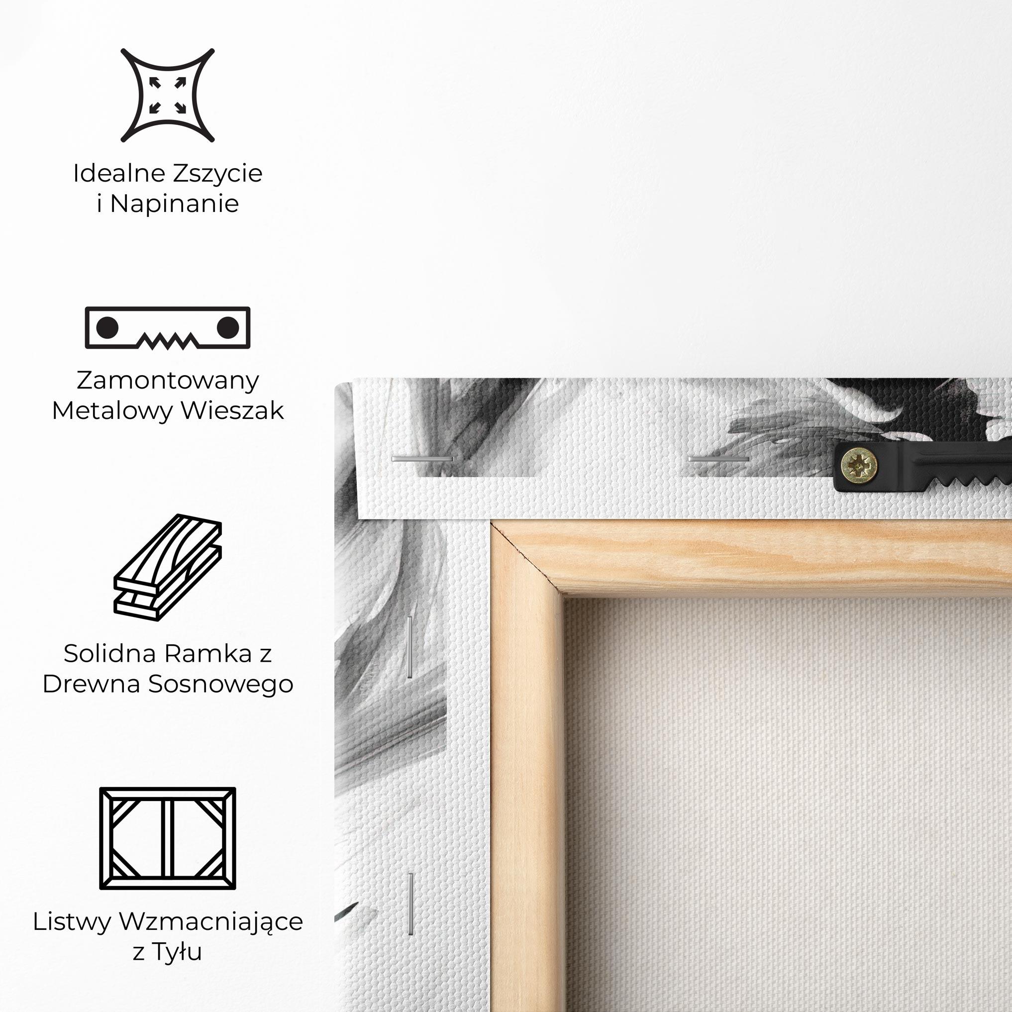 Obraz na Płótnie Dancing Woman Drawn mockup 5