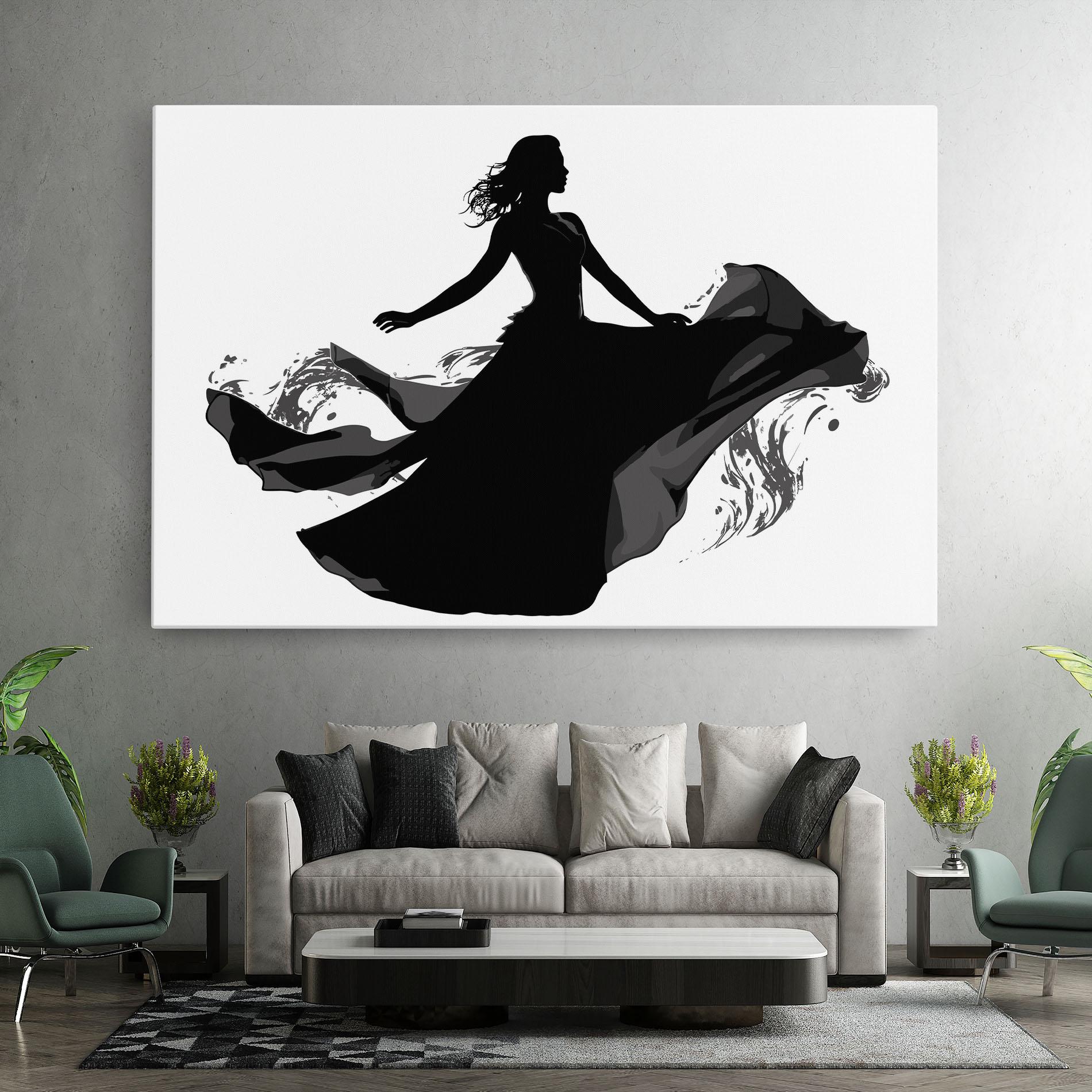 Obraz na Płótnie Dress Jump mockup 7